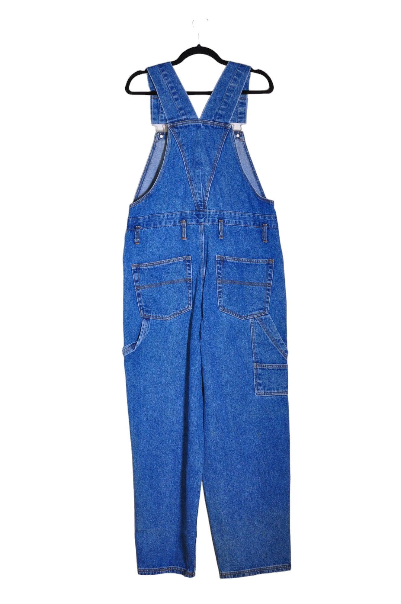 NEVADA JEANSWEAR Stylish Women's Blue Regular-Fit Overalls - Size L