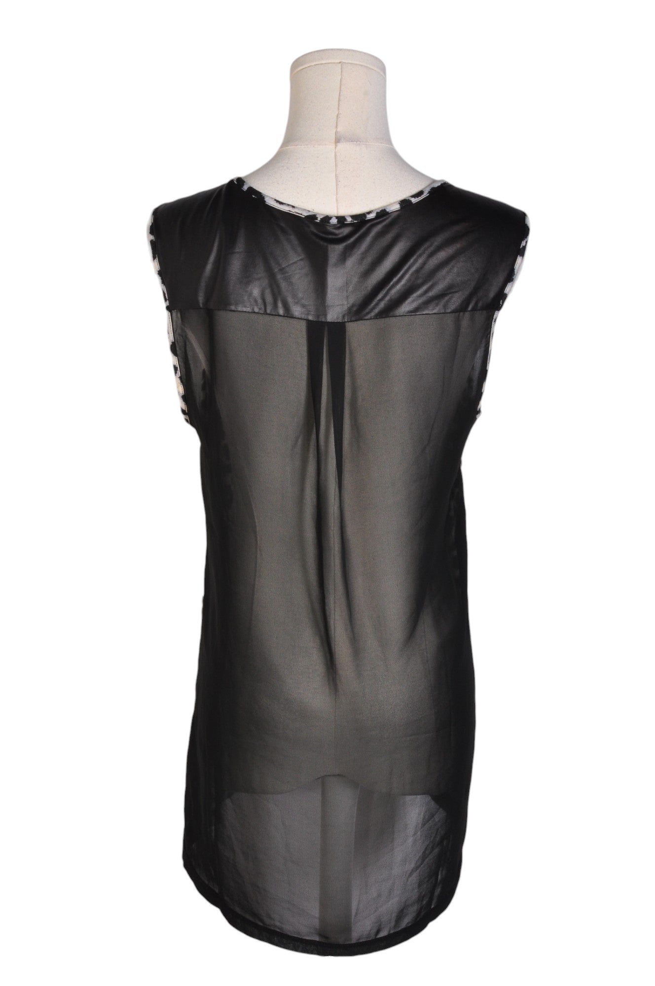 DEX Stylish Women's Black Regular-Fit Blouses - Size S