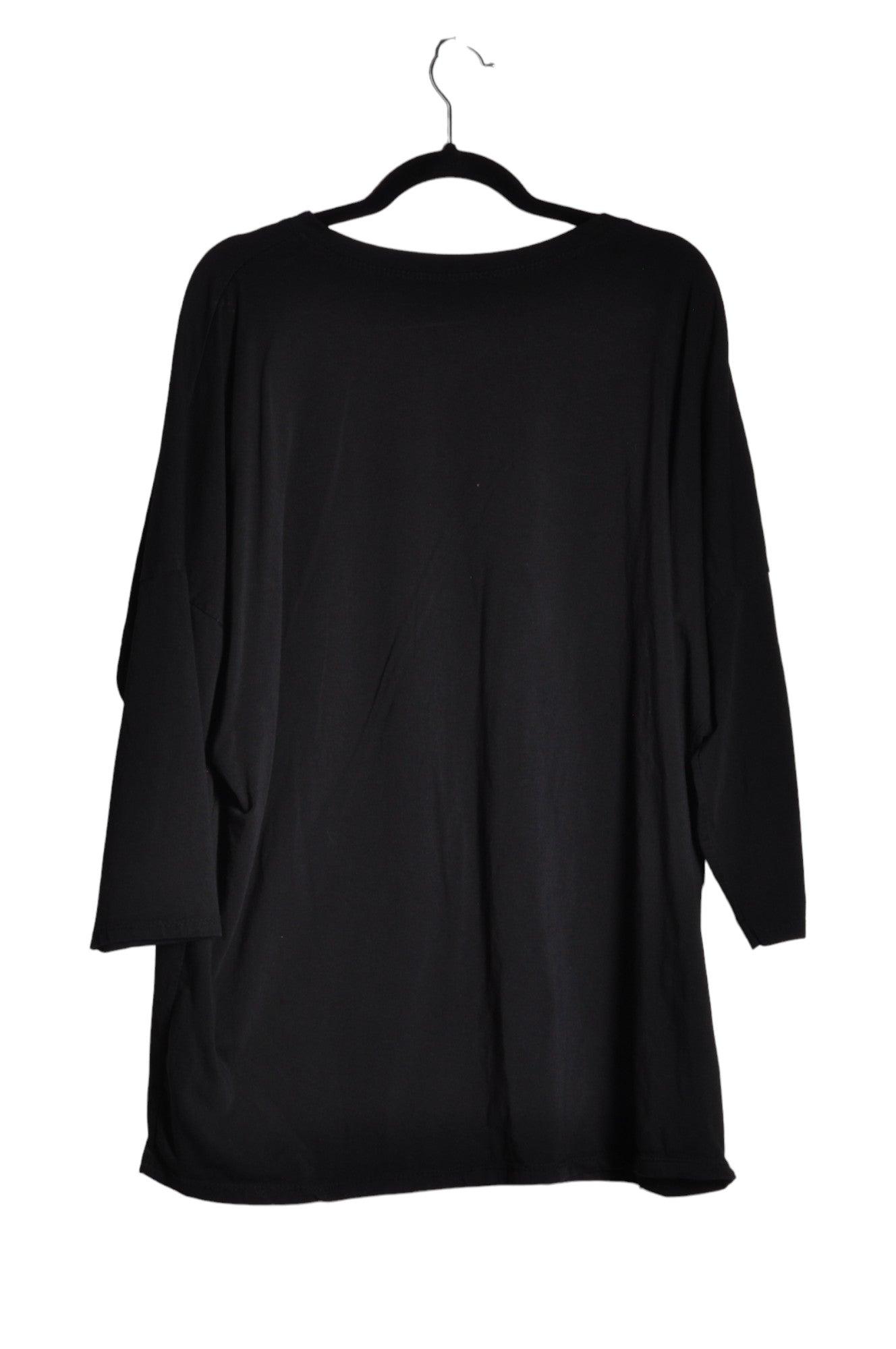 NEW COLLECTION Stylish Women's Regular Fit Black T-Shirts - Size L