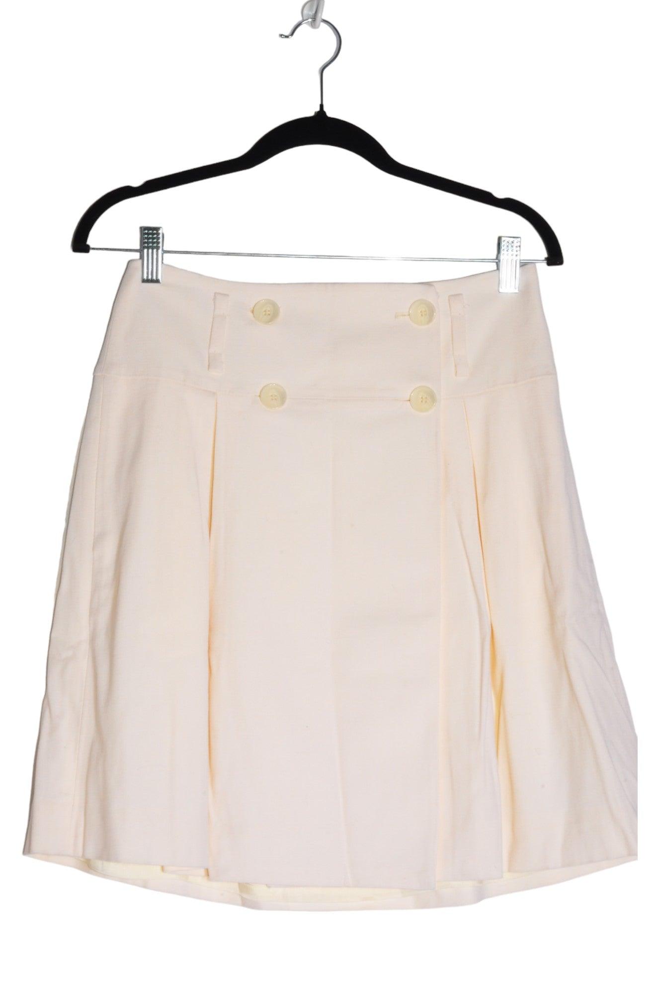 CLUB MONACO Stylish Women's Casual Beige Regular-Fit Skirt Size 4
