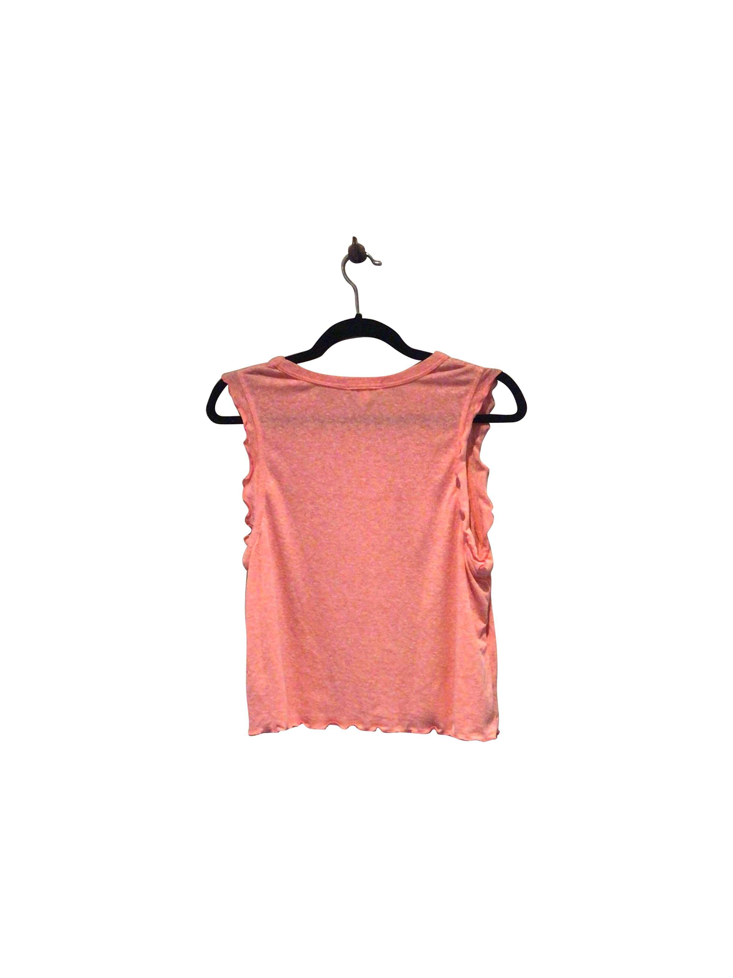BP Stylish Regular Fit Orange Tank Top - Size S