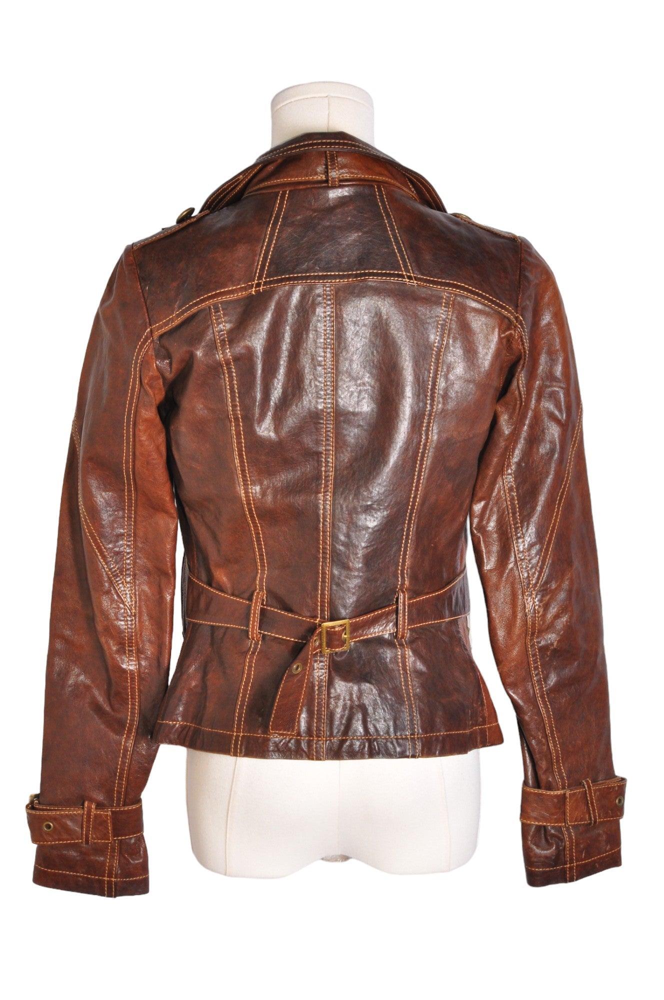 DANIER Stylish Second - Hand Women's Regular - Fit Brown Coat Size 4