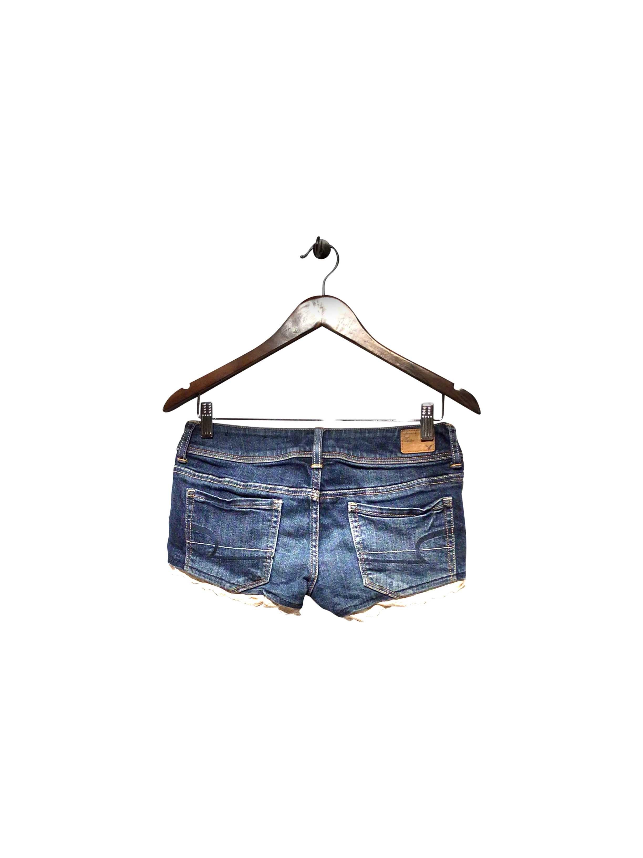 Stylish AMERICAN EAGLE Regular Fit Blue Pant Shorts Size 2