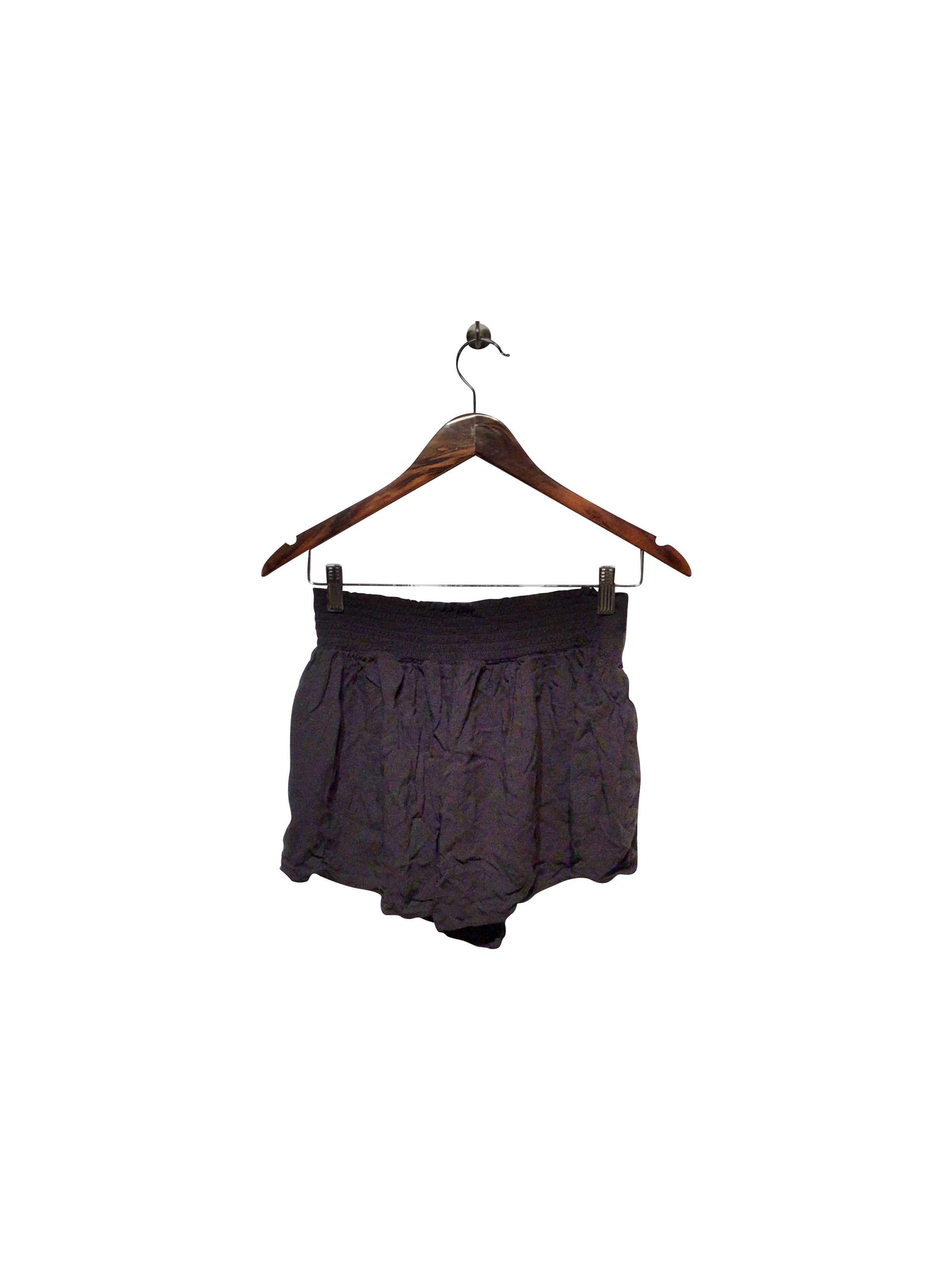 Stylish AMERICAN EAGLE Regular Fit Black Pant Shorts - Size S