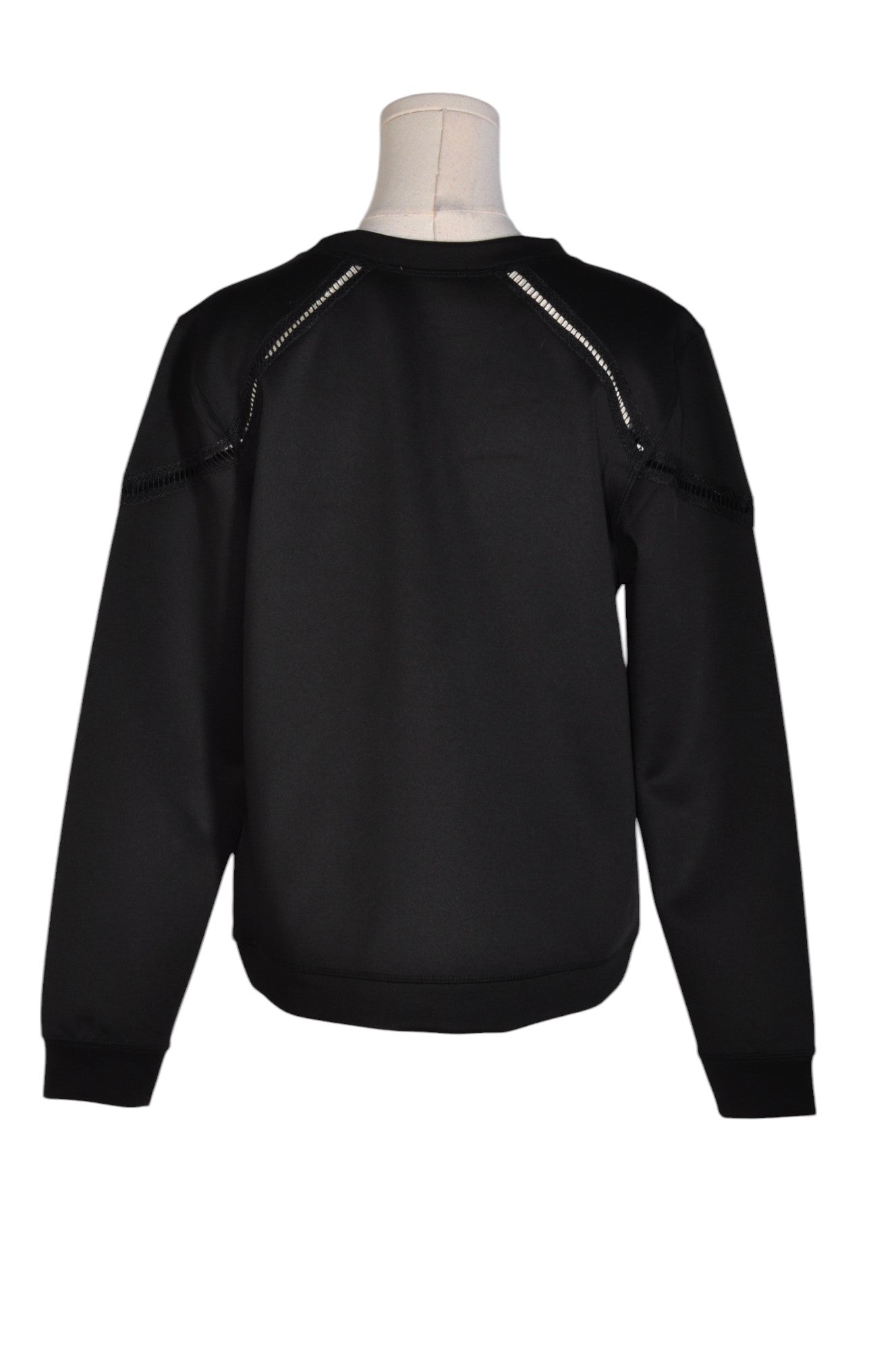 Stylish DEX Women's Black Regular Fit Sweater - Size L