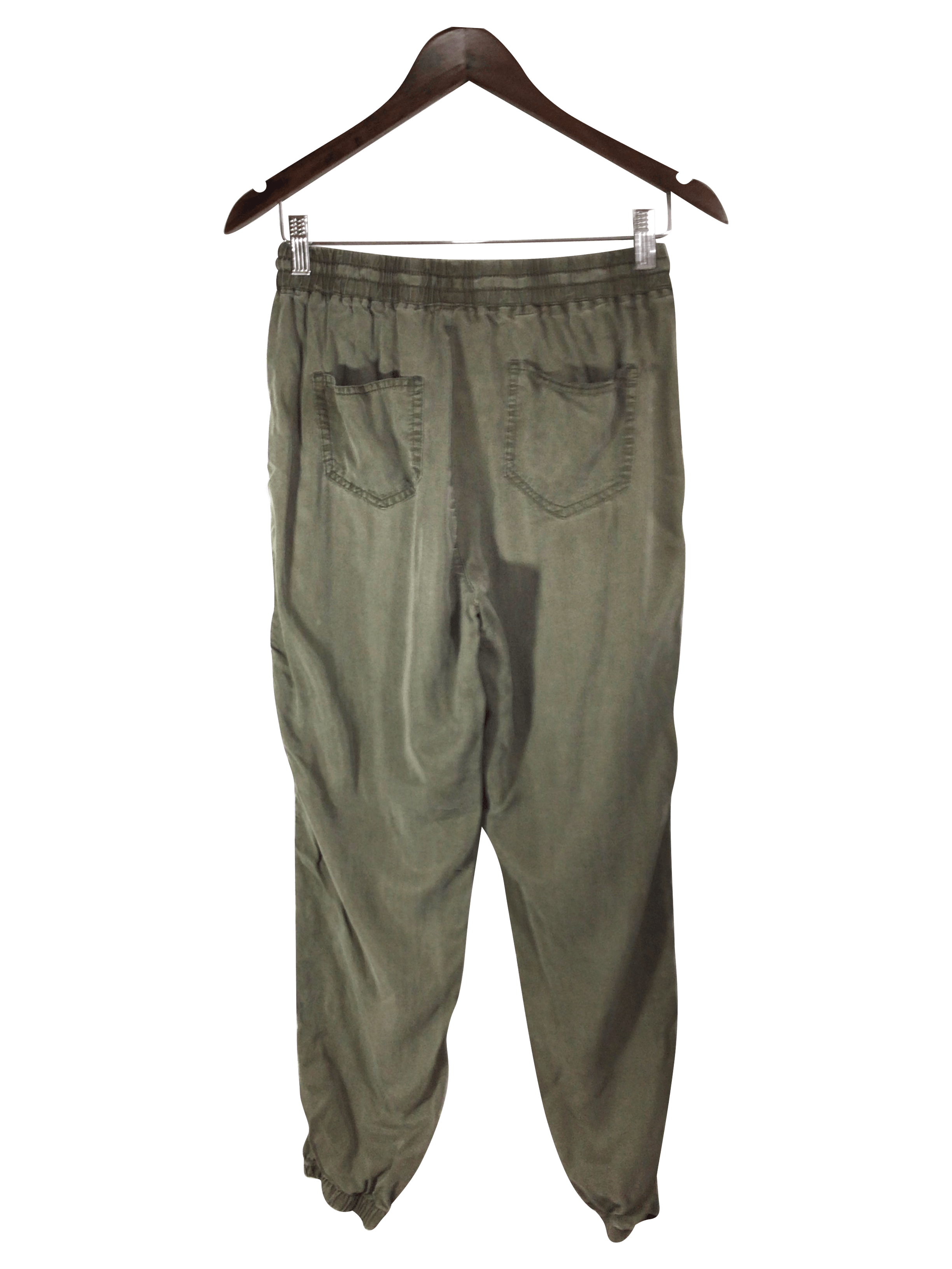 DEX Stylish Women's Green Cargo Pants in Regular Fit - Size S