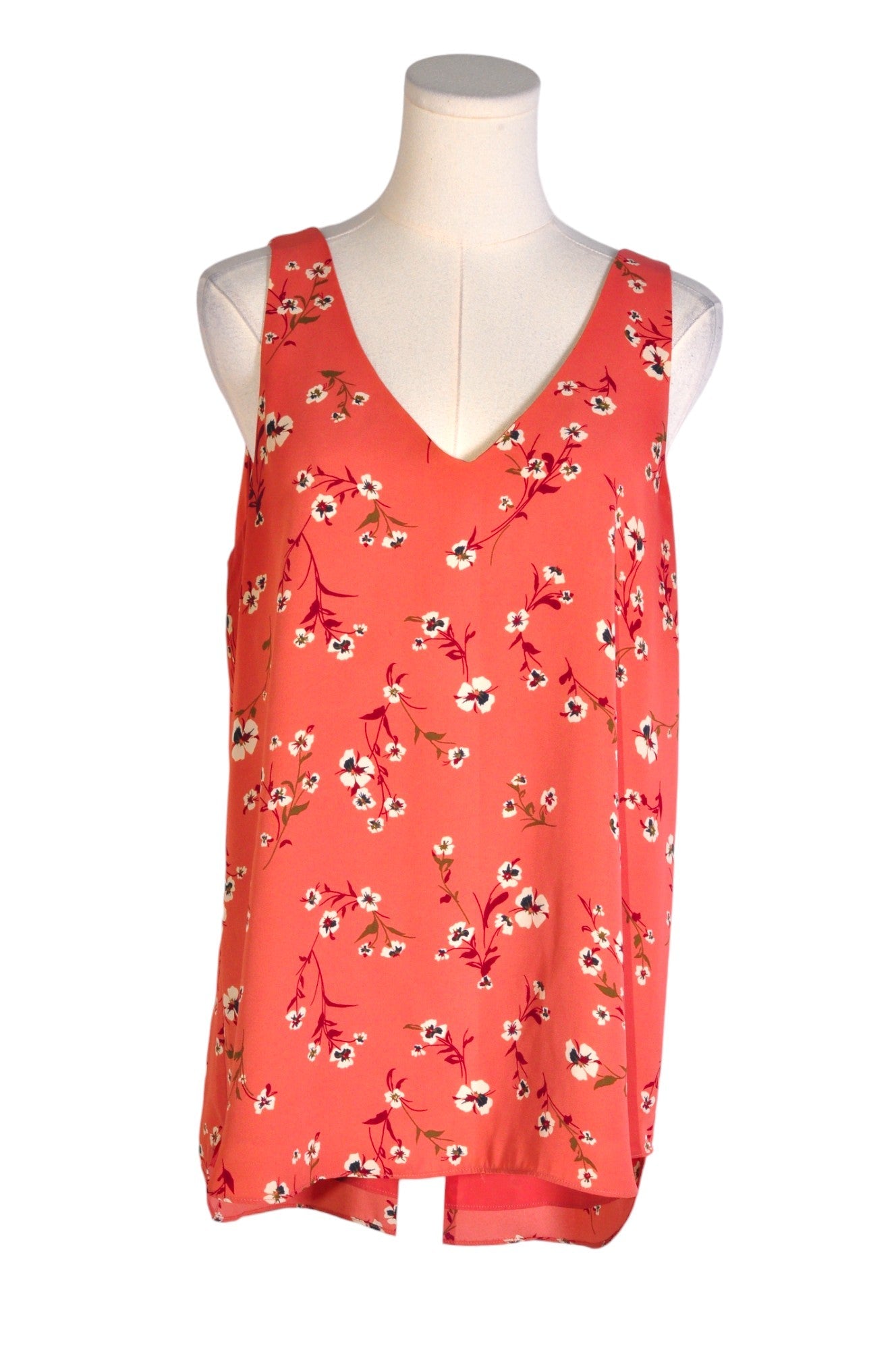 Stylish RW&CO Women's Orange Regular Fit Blouse - Size L