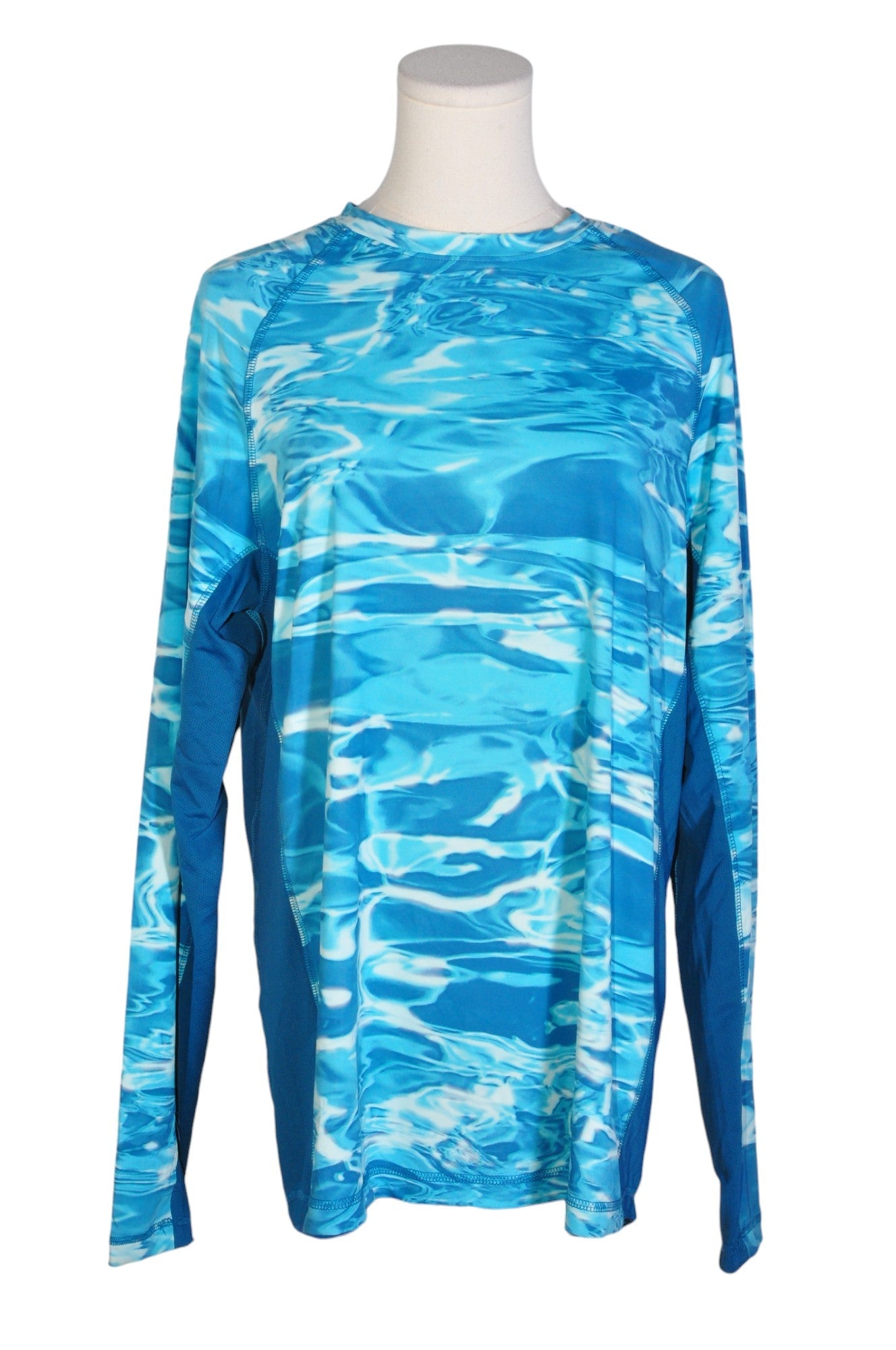 Stylish JACKFIELD Women's Blue Regular Fit Long Sleeve T-Shirt - Size M