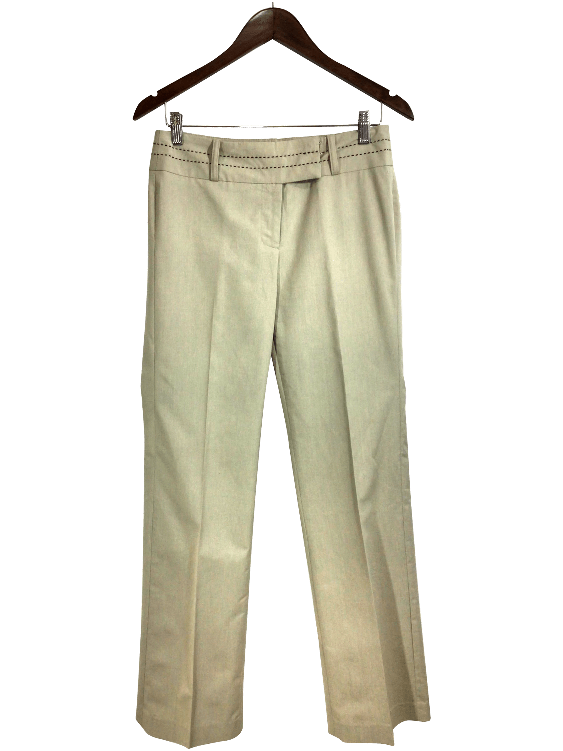 Stylish SAN FRANCISCO Regular Fit Beige Pants - Size 7