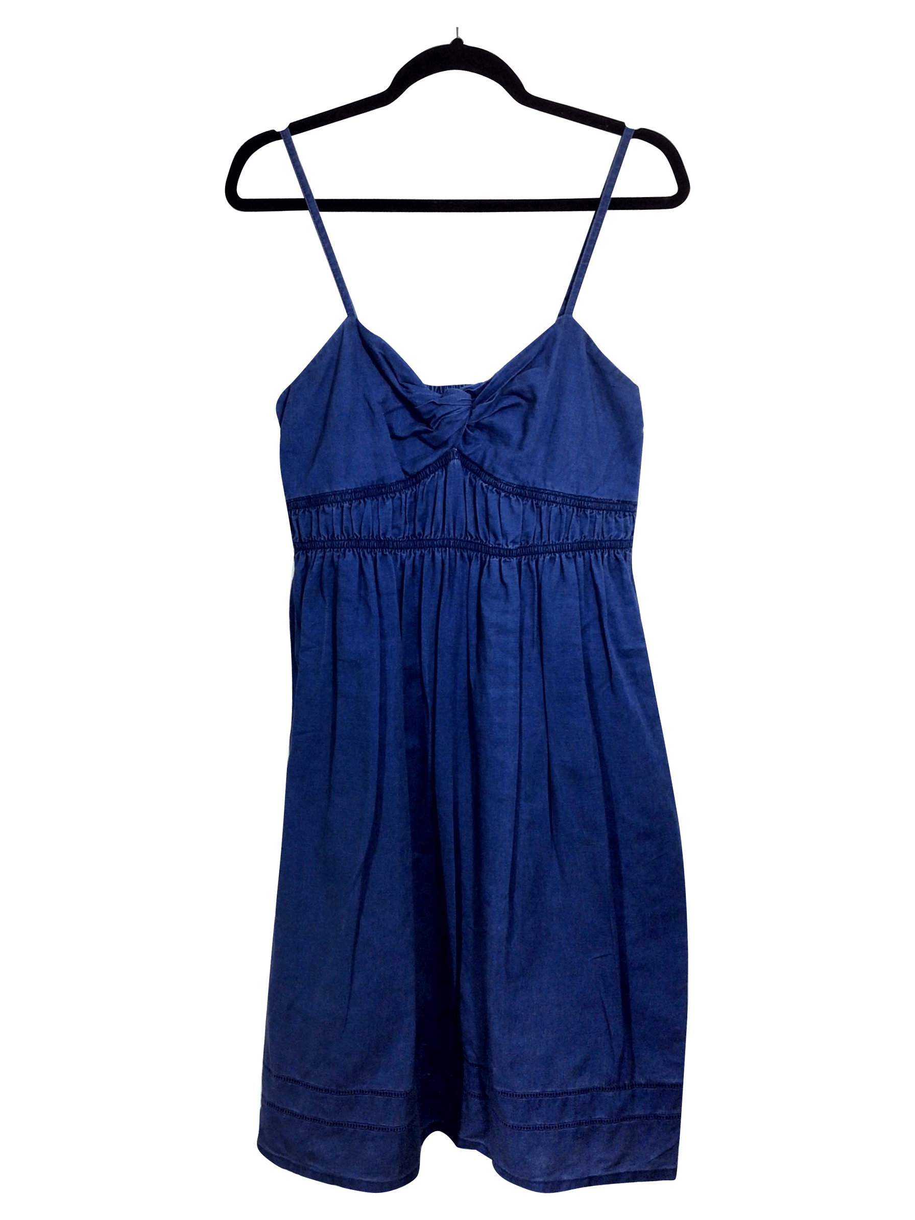 Stylish J. CREW Blue Regular Fit Mini Dress - Size 8