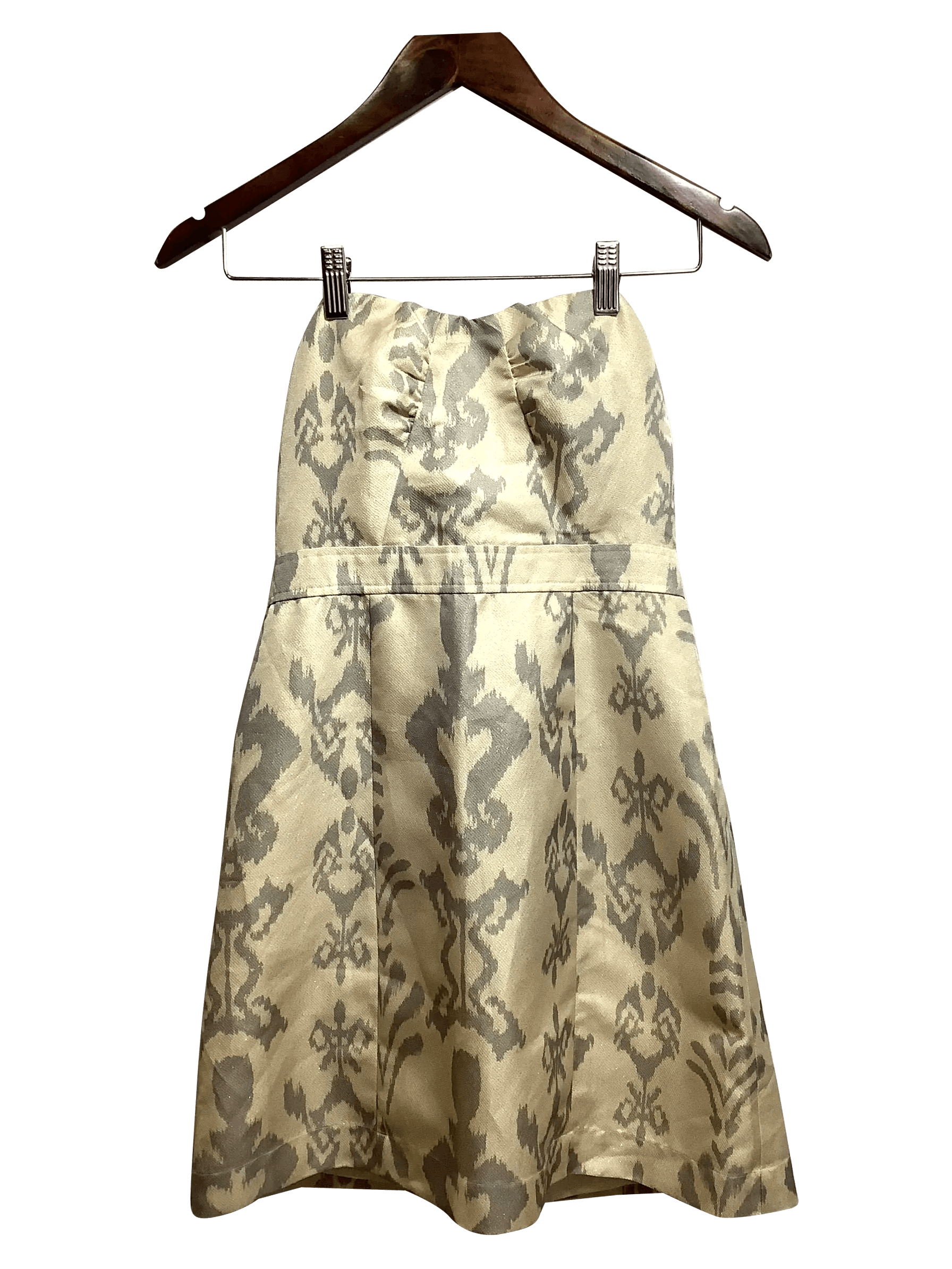 Stylish AMERICAN EAGLE Regular Fit Beige Mini Dress - Size 6