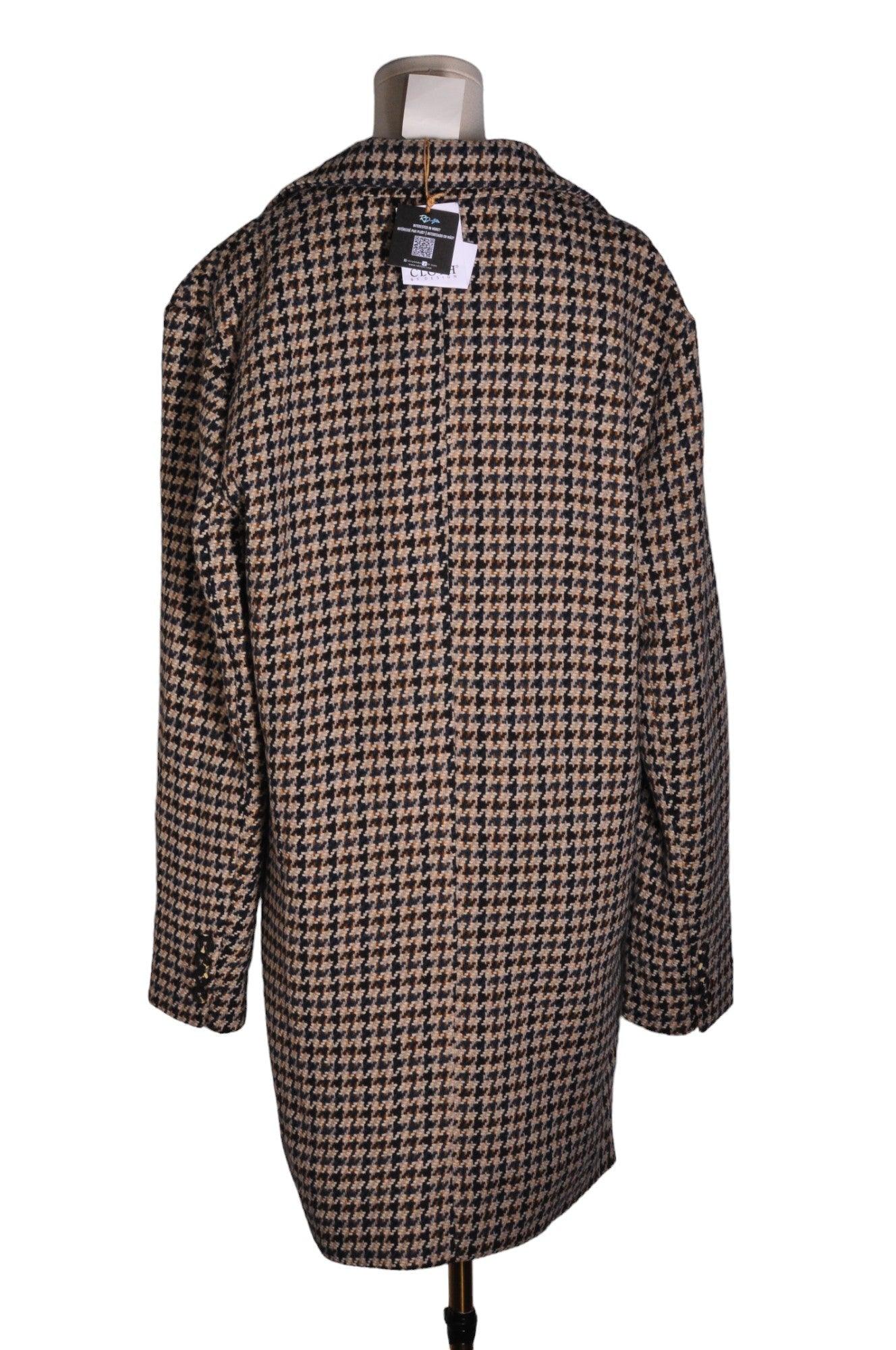 Stylish CLOTH BY DESIGN Women's Brown Regular Fit Coat - Size M