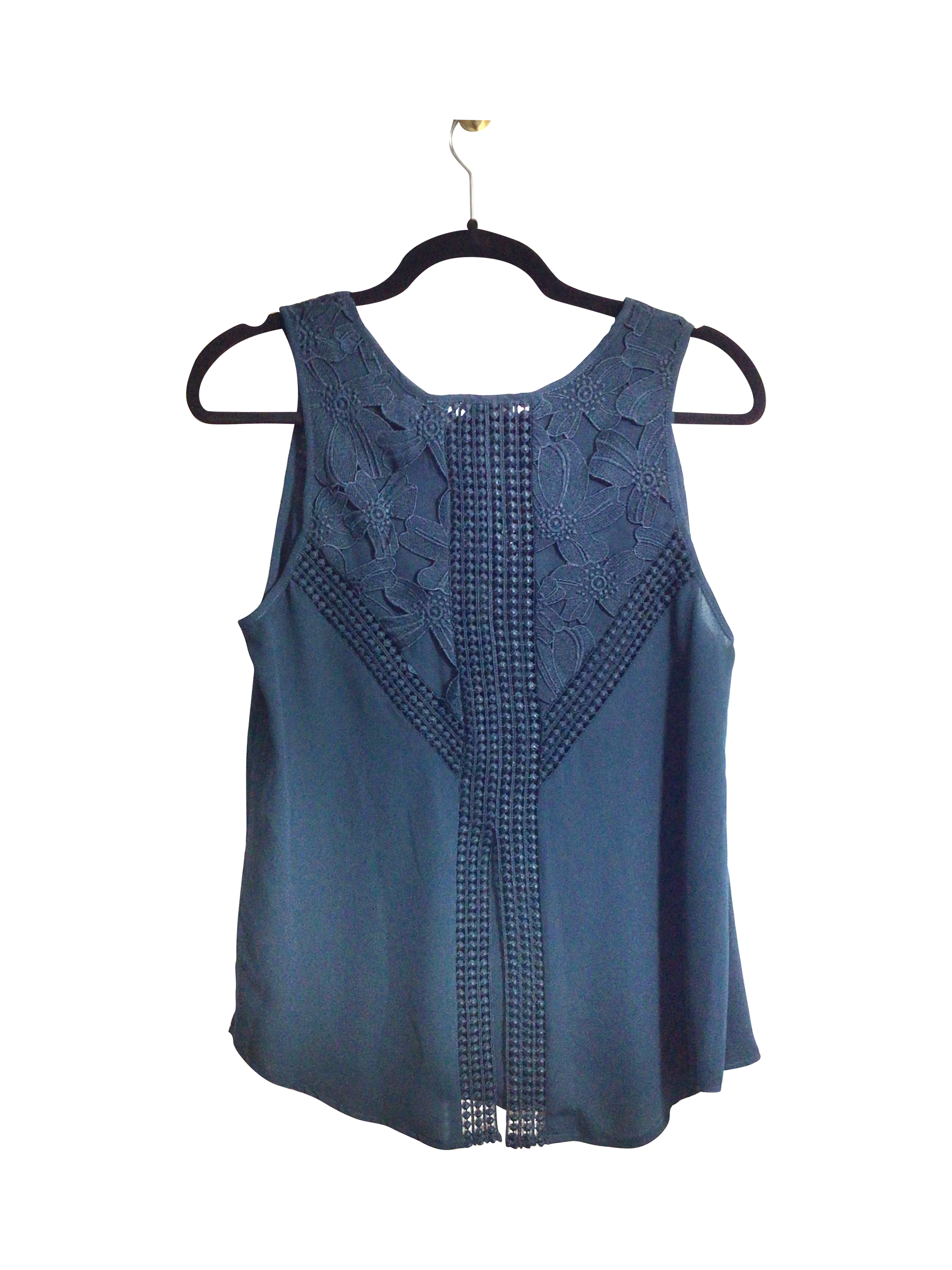 Stylish DEX Second - Hand Women's Regular - Fit Blue Blouse in Size M