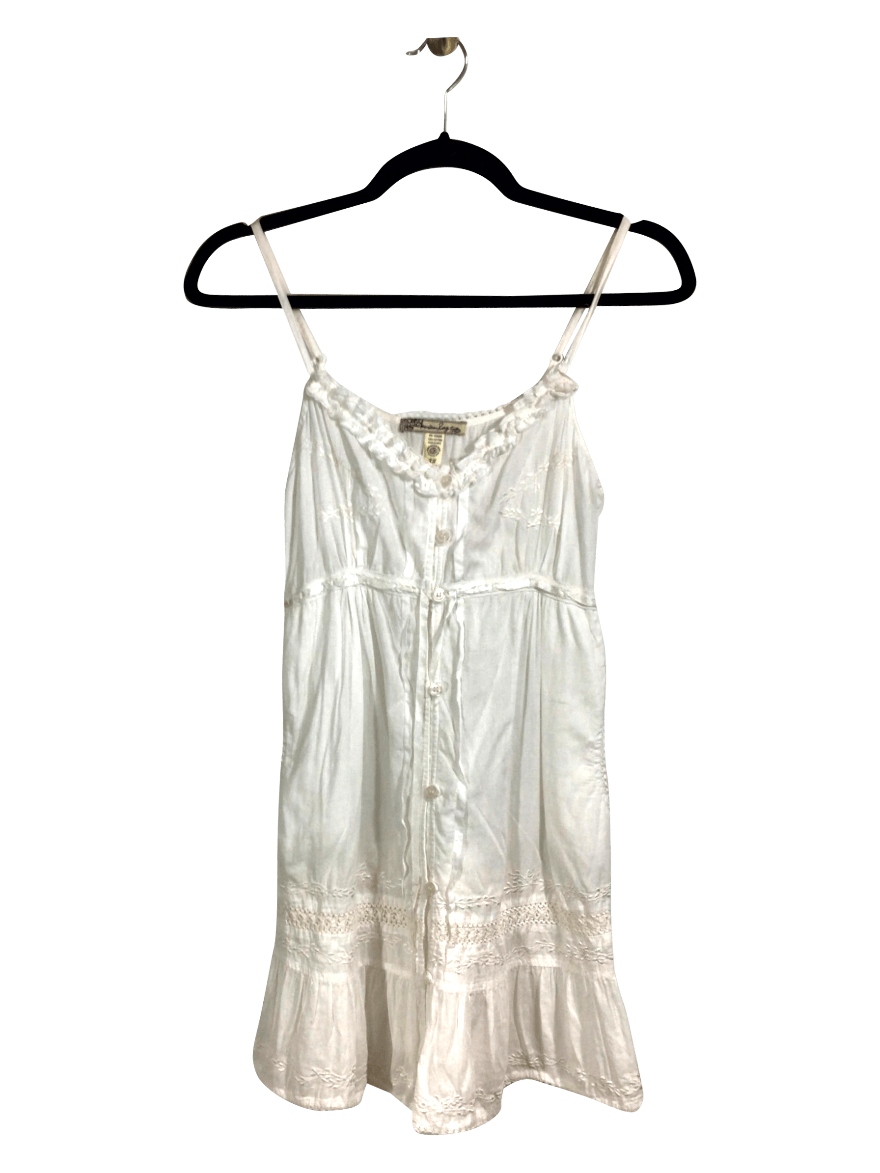 Stylish AMERICAN RAG White Regular - Fit Blouse in Size XS