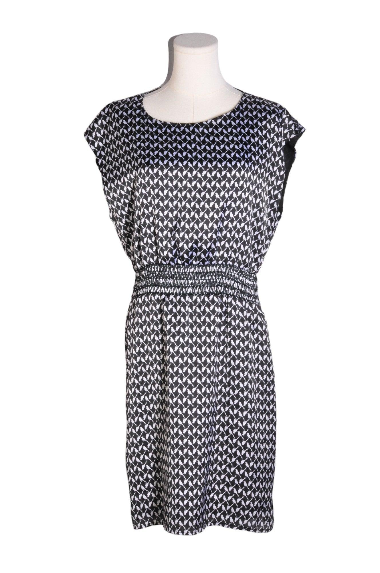 Stylish JACOB Women's Black Regular Fit & Flare Dress - Size M