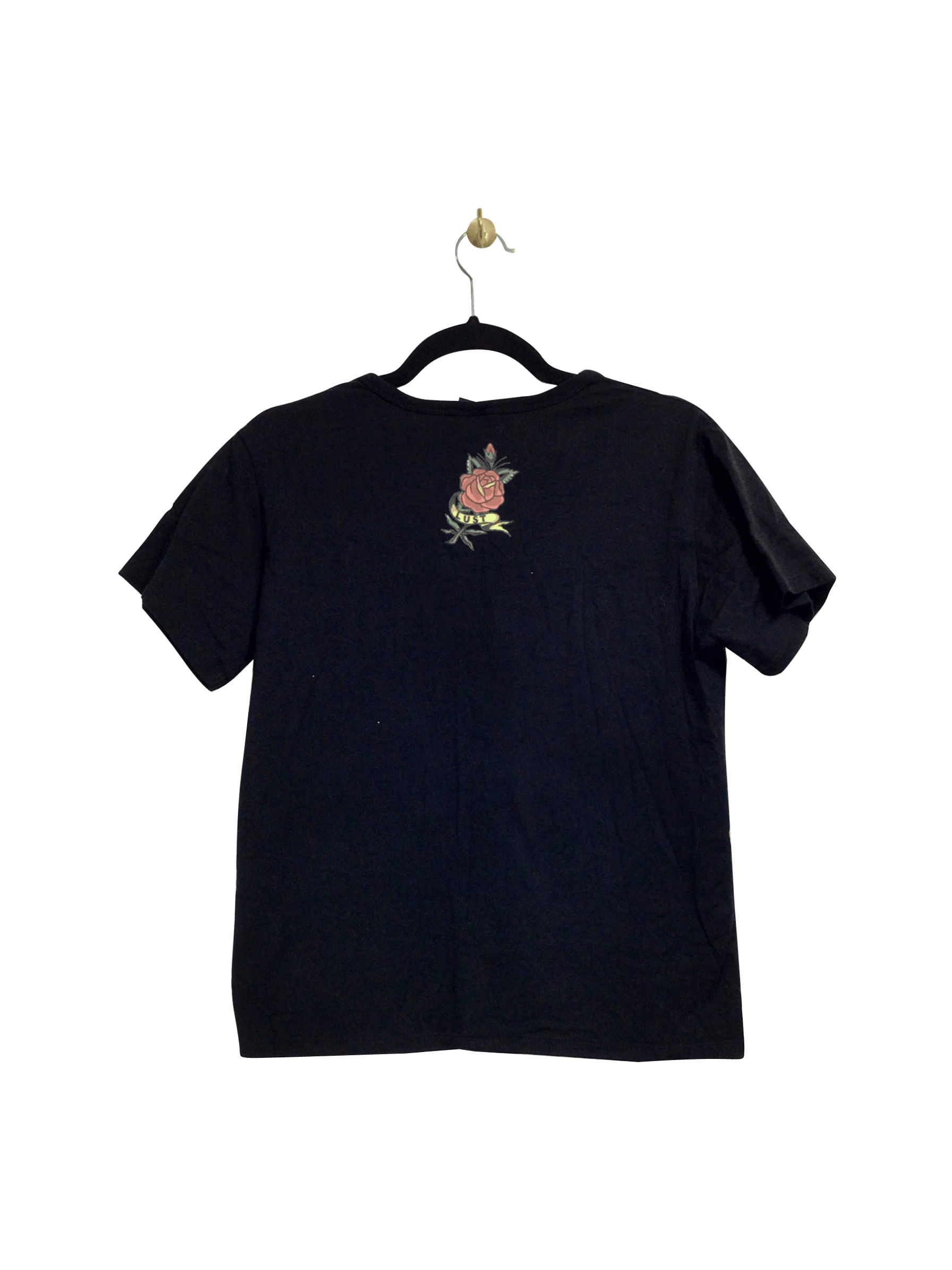 MOUSSY Stylish Regular Fit Blue T-shirt - Size S