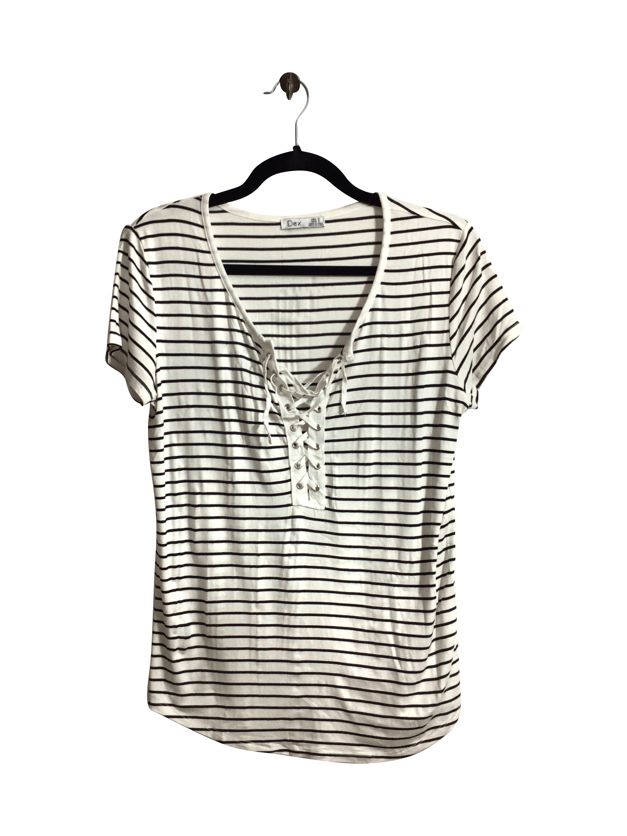 DEX Women's White Regular-Fit T-Shirts - Size S