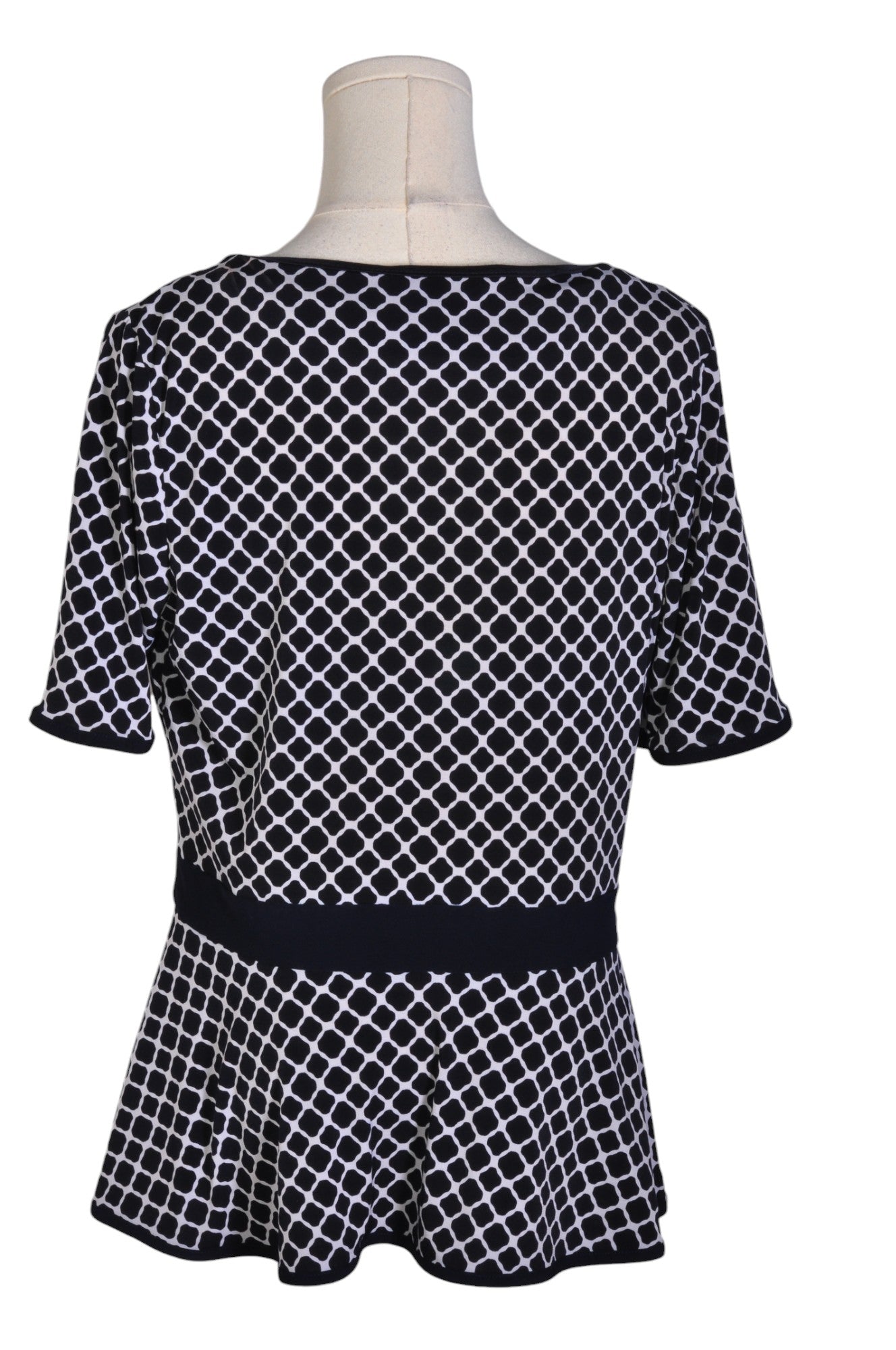 CLEO Stylish Black Regular-Fit Women's Blouse - Size M