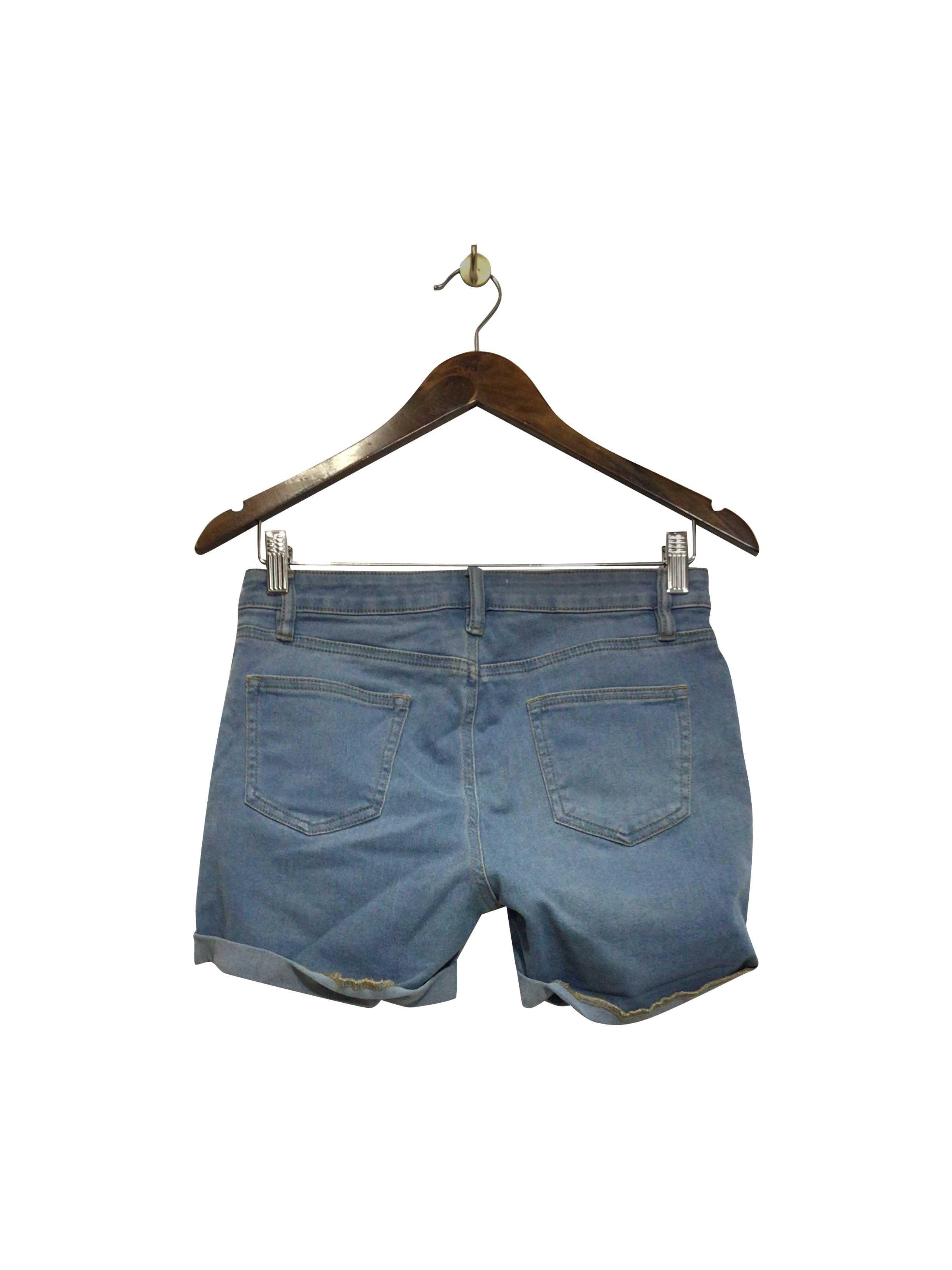 DENIM & CO Stylish Blue Regular Fit Second - hand Jean Shorts Size 6