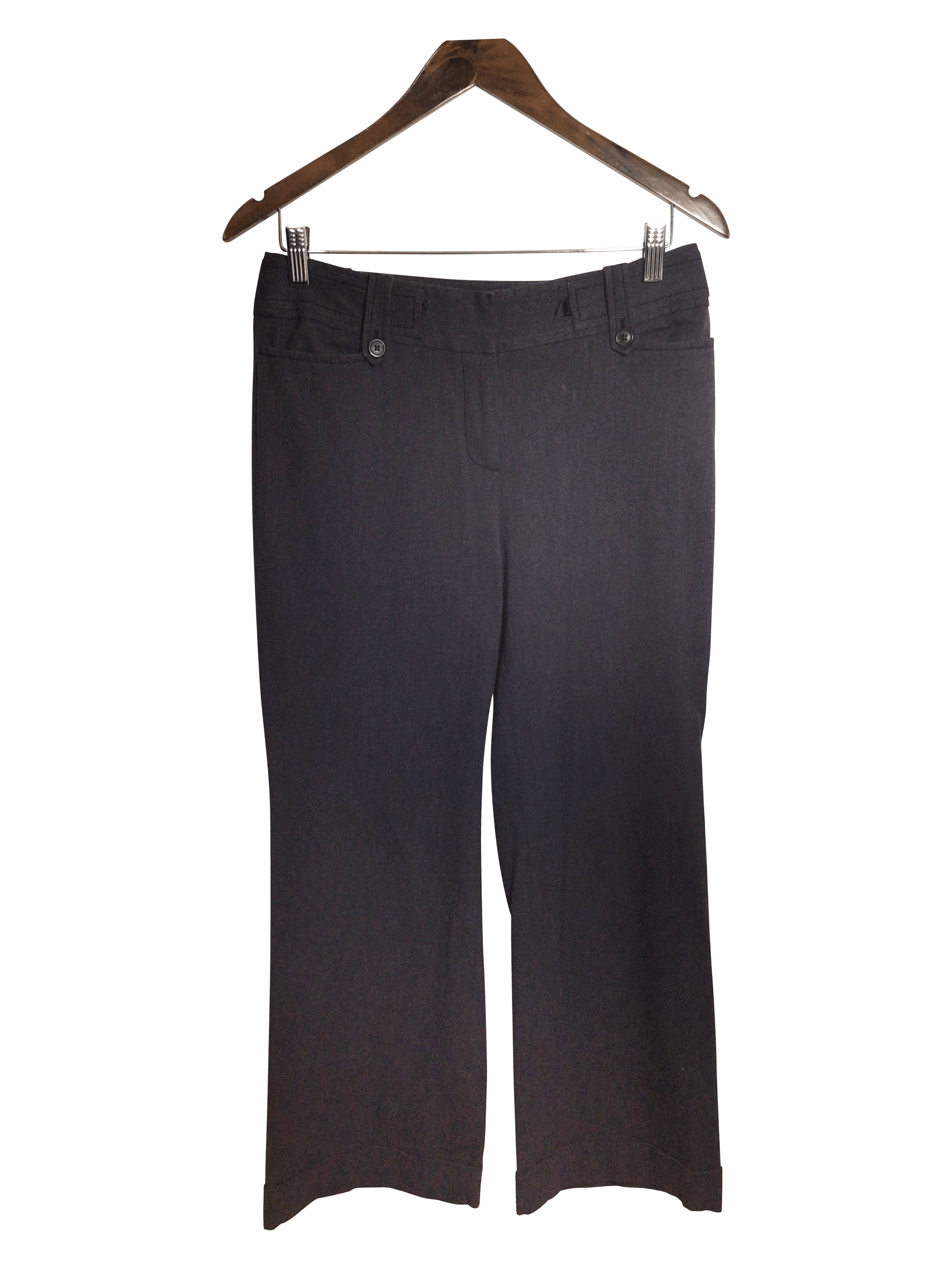 ANN TAYLOR Stylish Women's Gray Regular-Fit Work Pants - Size 6