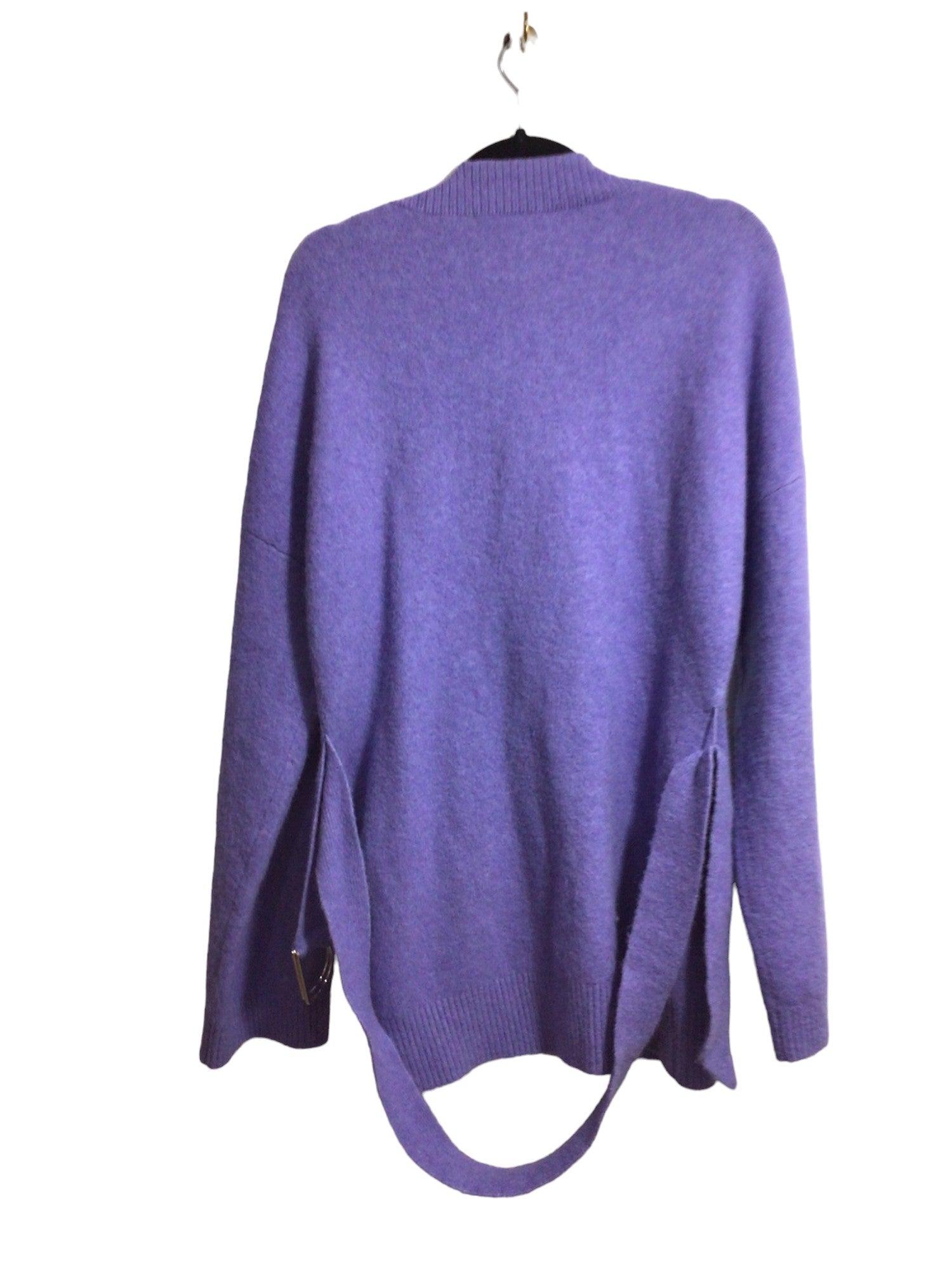 Stylish NANUSHKA Women's Purple Regular-Fit Cardigan in Size XS