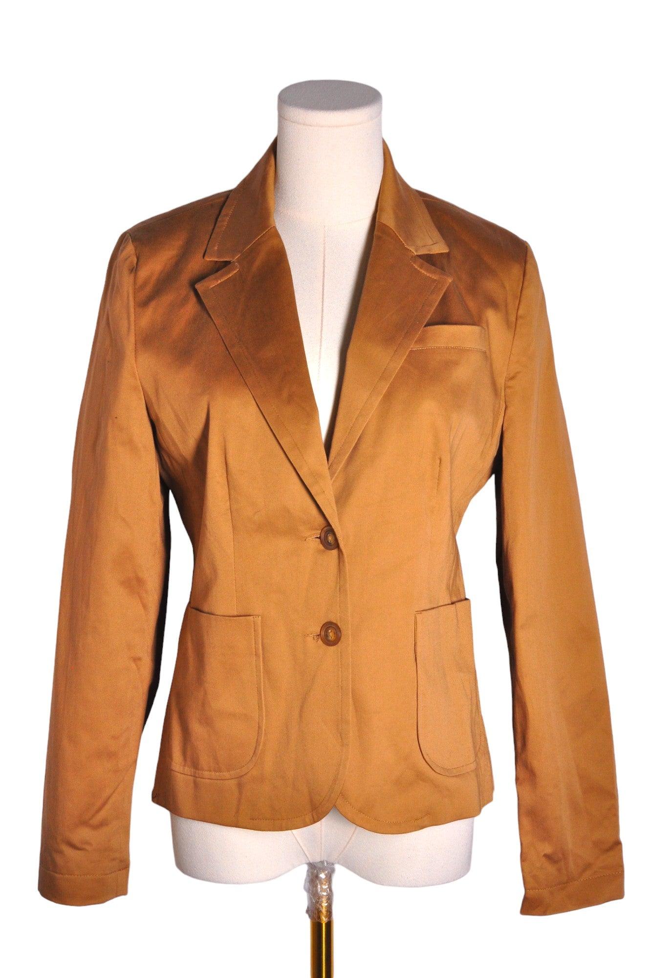 JESSICA Brown Regular Fit Second - Hand Blazer Size 4