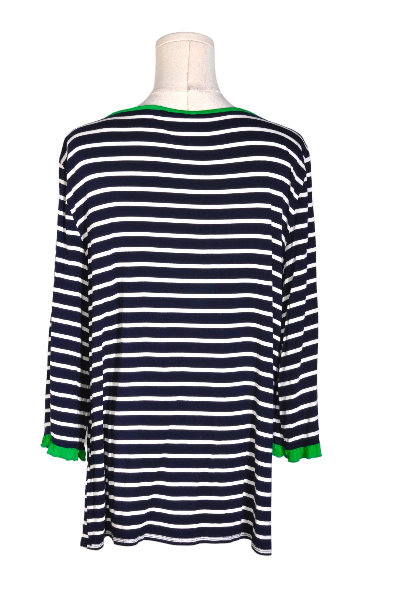 CABLE & GAUGE Stylish Women's Black Regular-Fit Blouses - Size XL