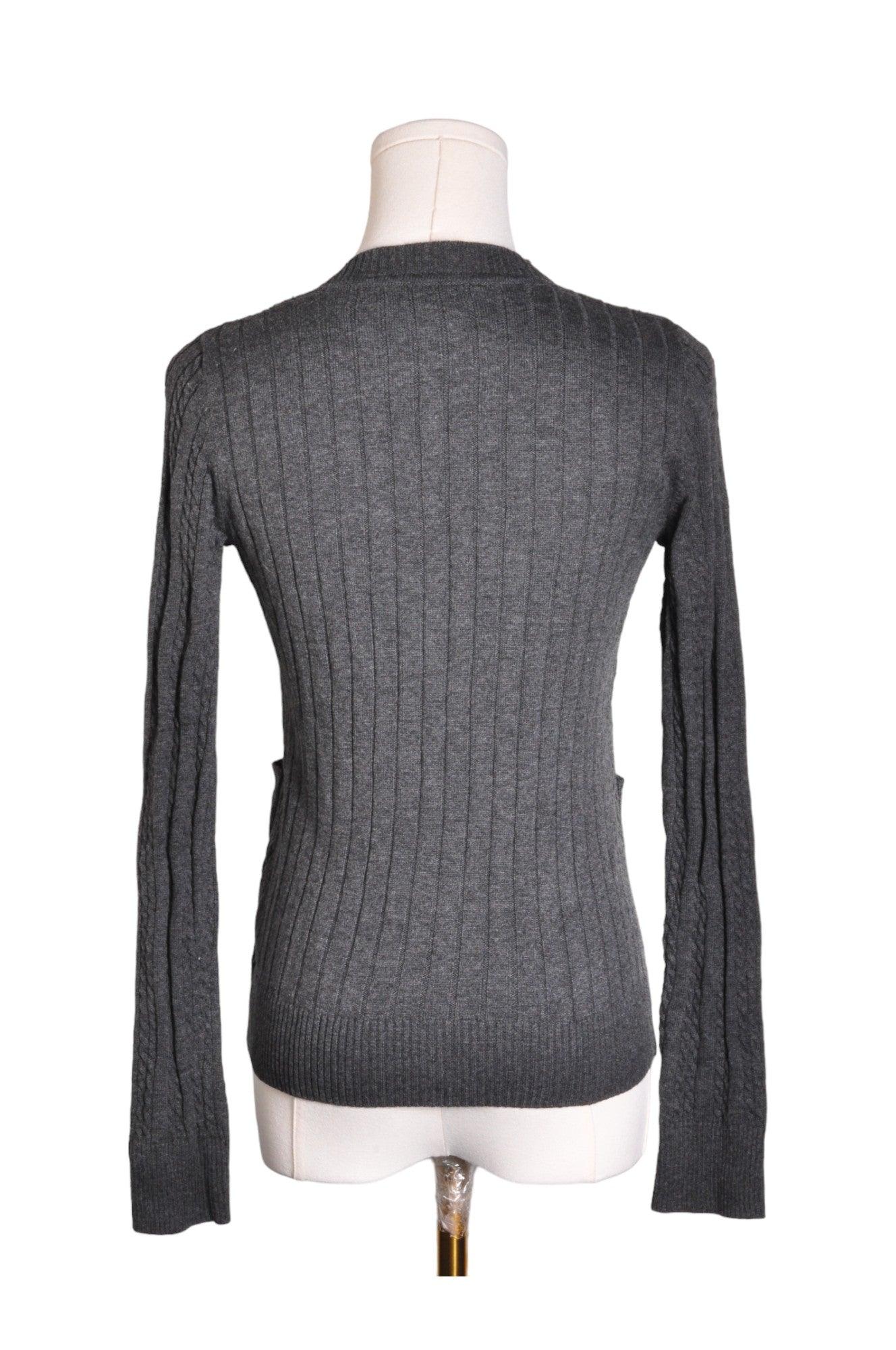 JESSICA Stylish Women's Gray Regular-Fit Cardigan in XS Size