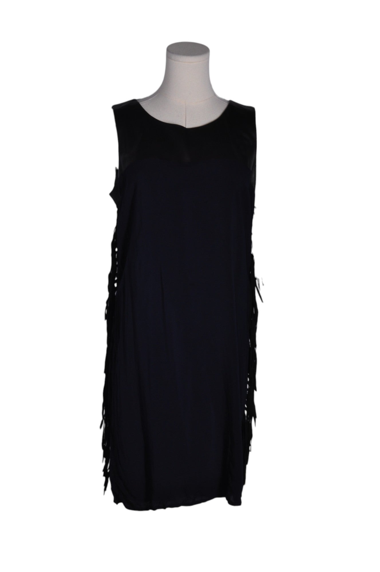Stylish DEX Women's Black Regular Fit Shift Dress - Size S