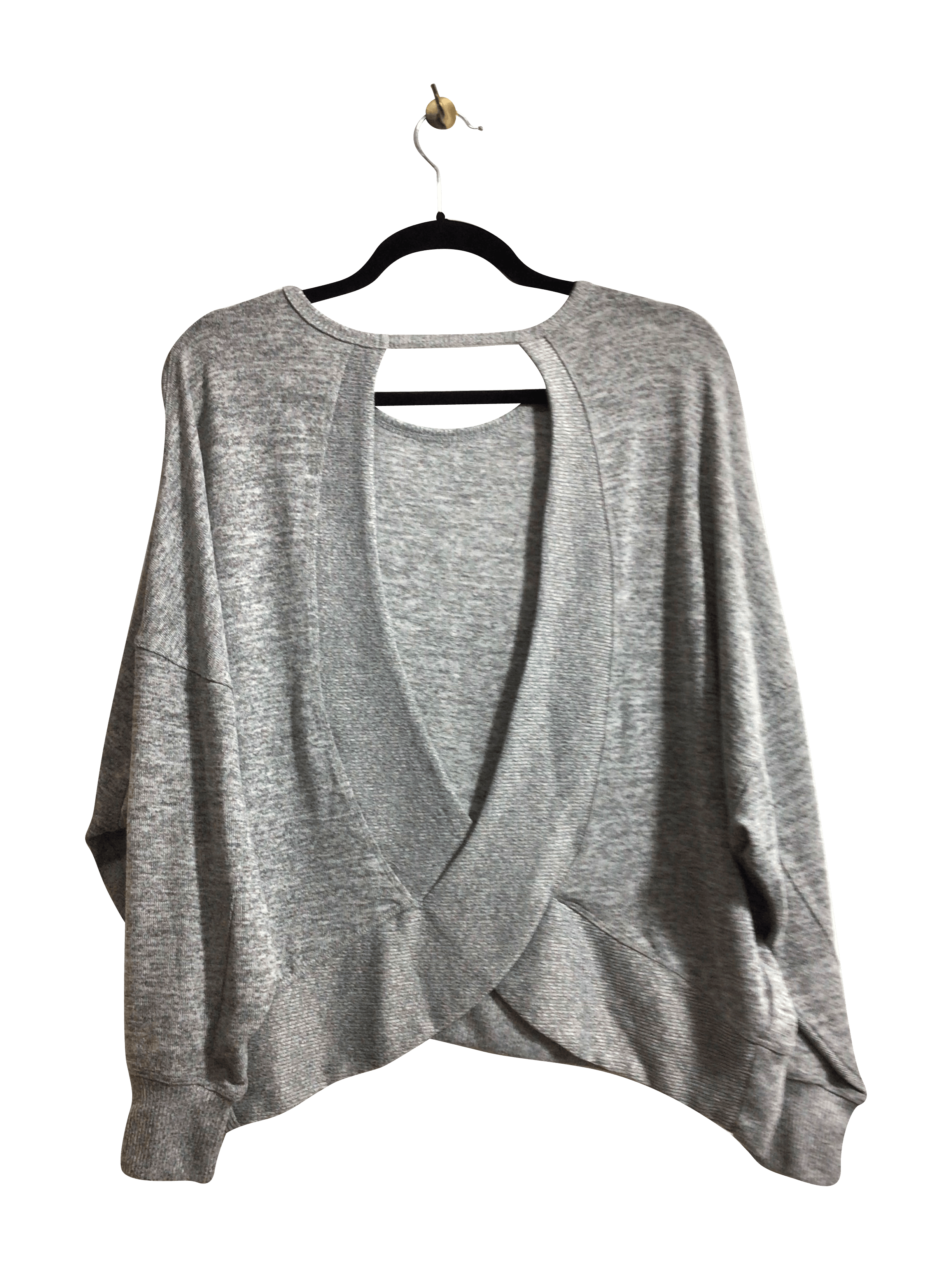BODY GLOVE Stylish Women's Gray Regular Fit Long Sleeve T-Shirt - Size S