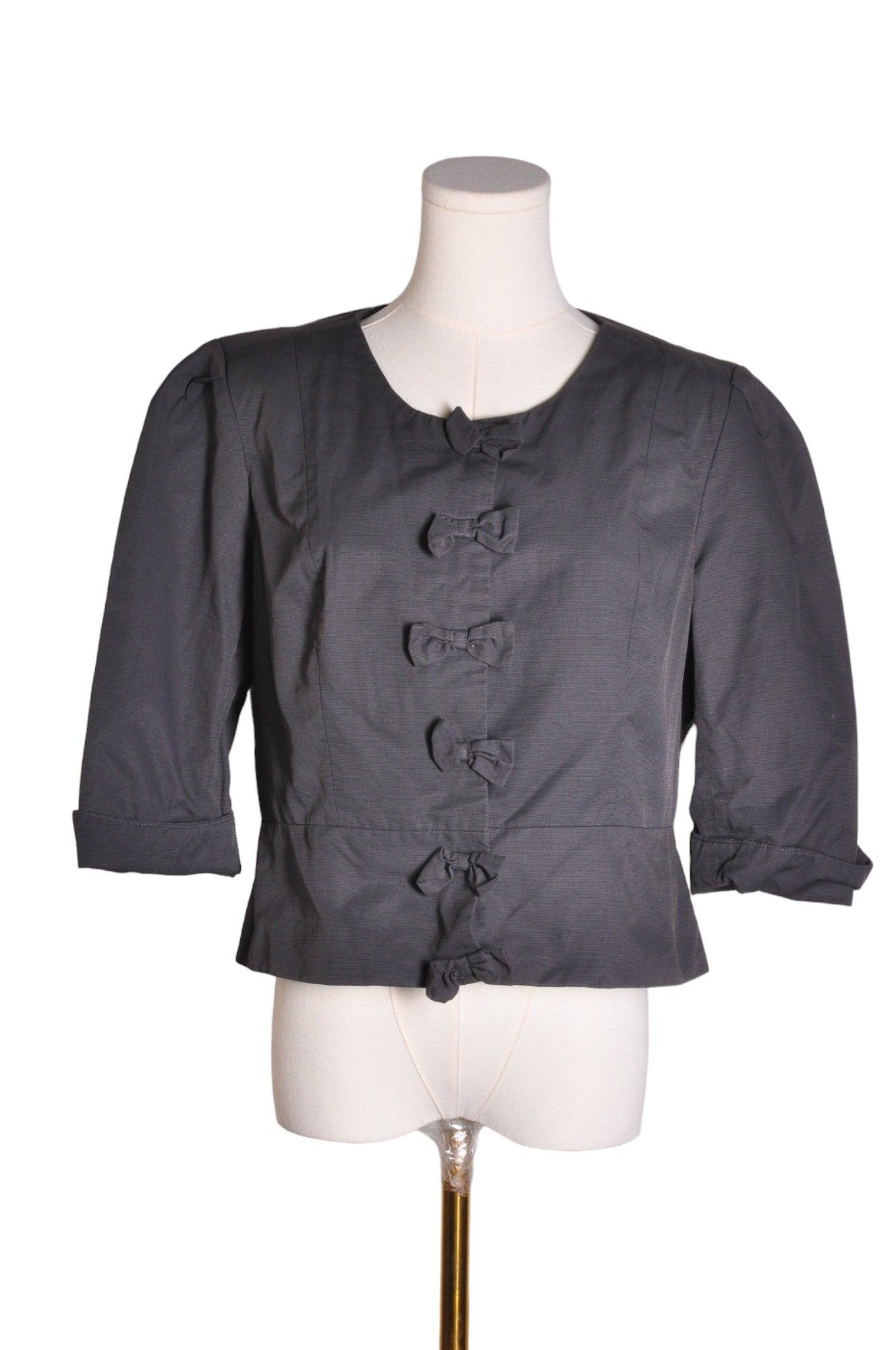 Stylish JAMES LAKELAND Women's Regular-Fit Gray Blouse - Size L