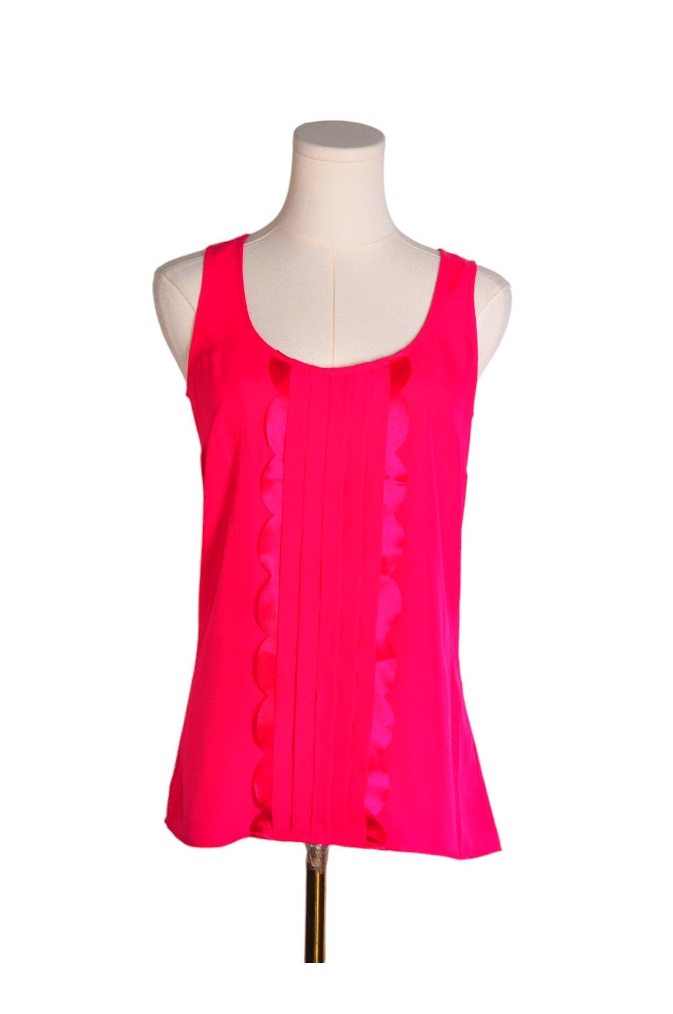 Stylish JACOB Women's Pink Regular-Fit Tank Tops - Size XS