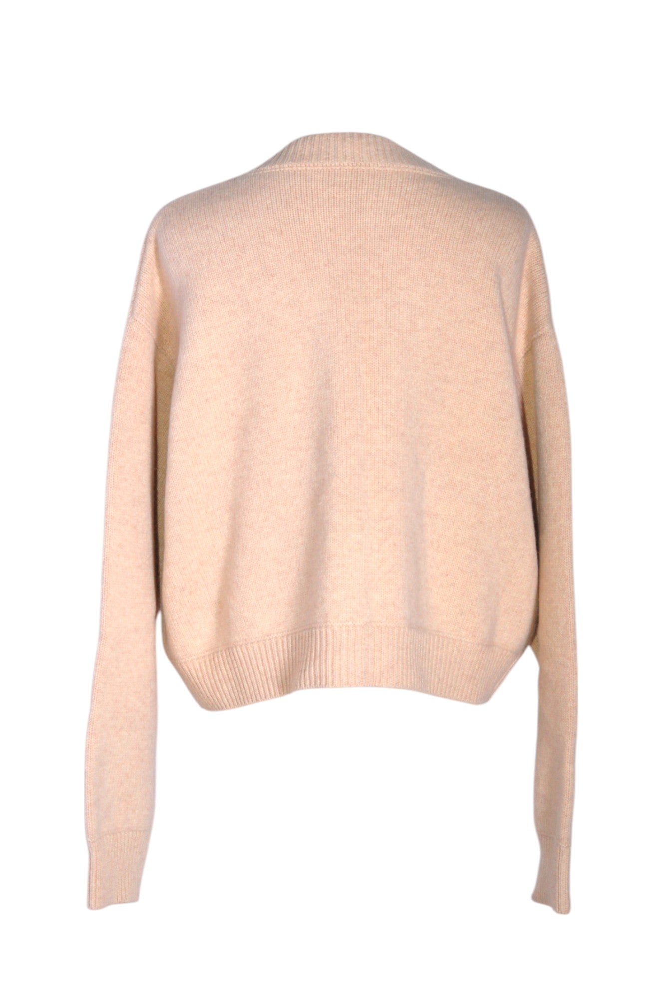 DMON Women's Stylish Regular-Fit Beige Cardigan - Size S