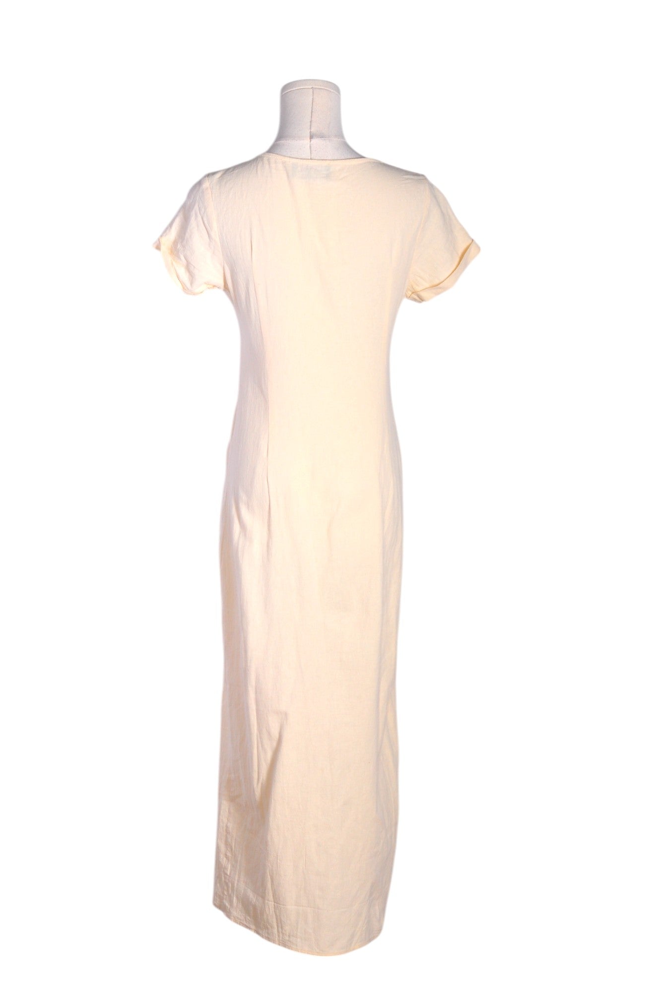 CIDER Women's Beige Regular Fit Maxi Dress - Size S