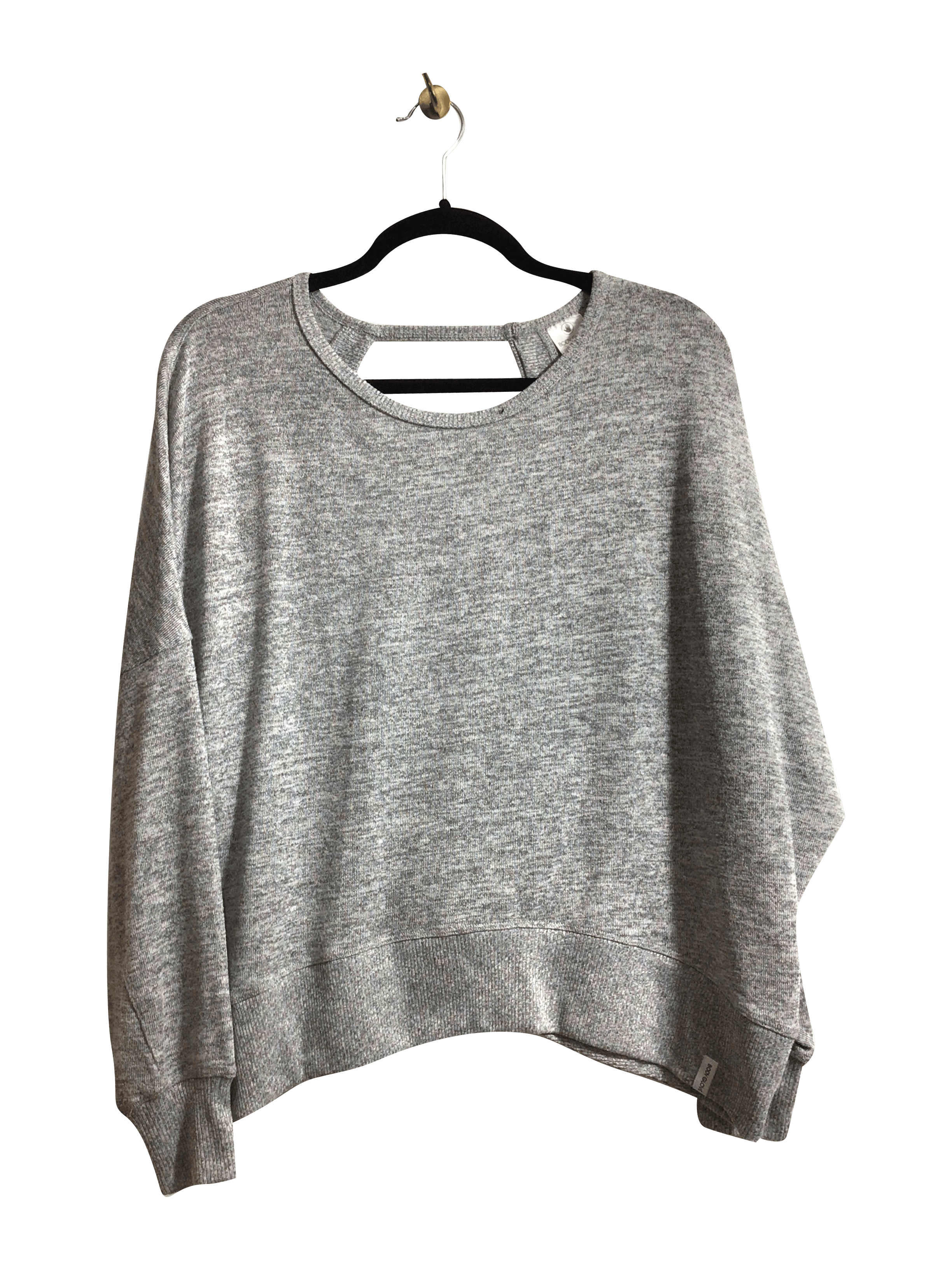 BODY GLOVE Stylish Women's Gray Regular Fit Long Sleeve T-Shirt - Size S