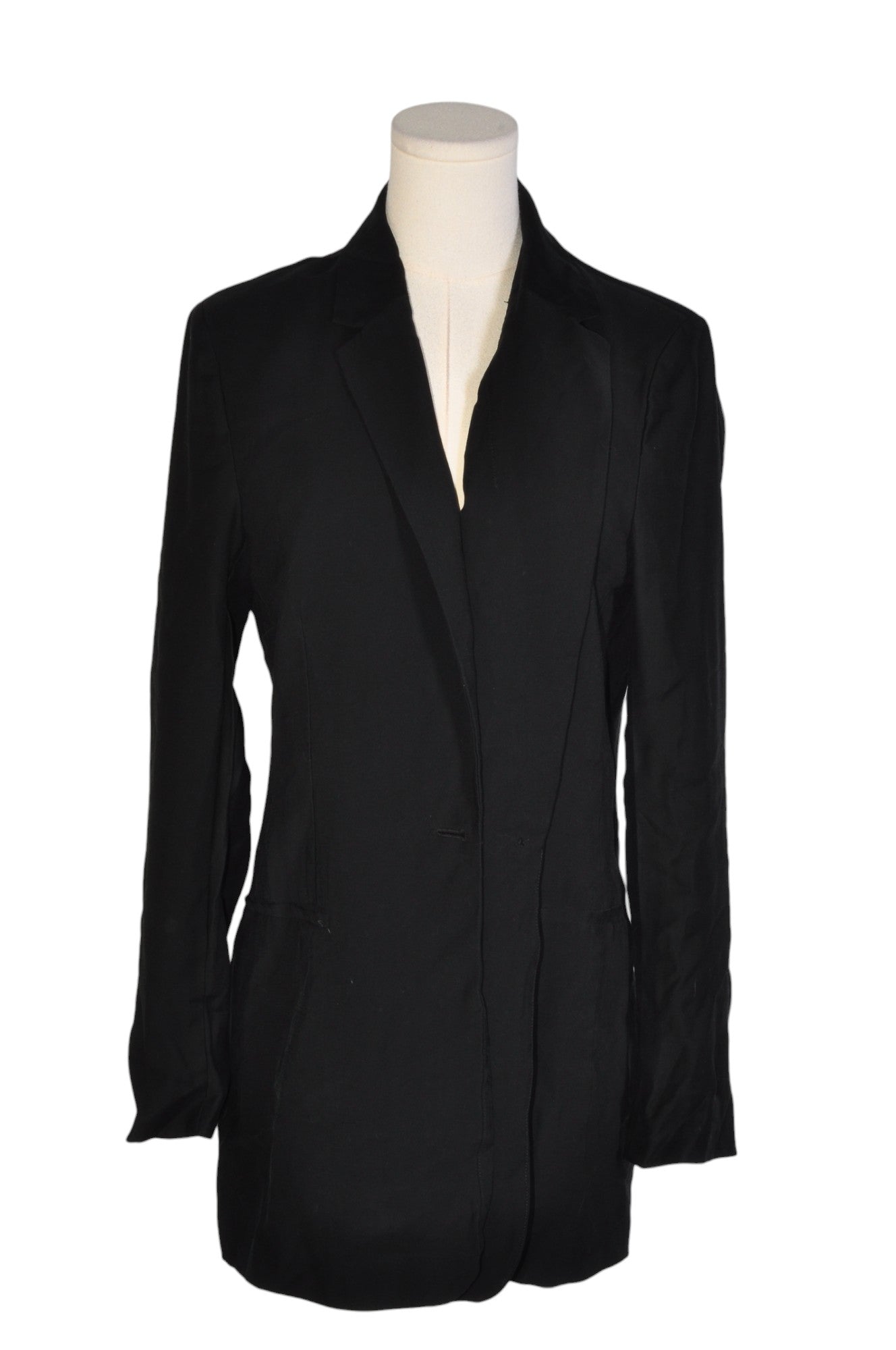 Stylish DYNAMITE Women's Regular Fit Black Jacket - Size L
