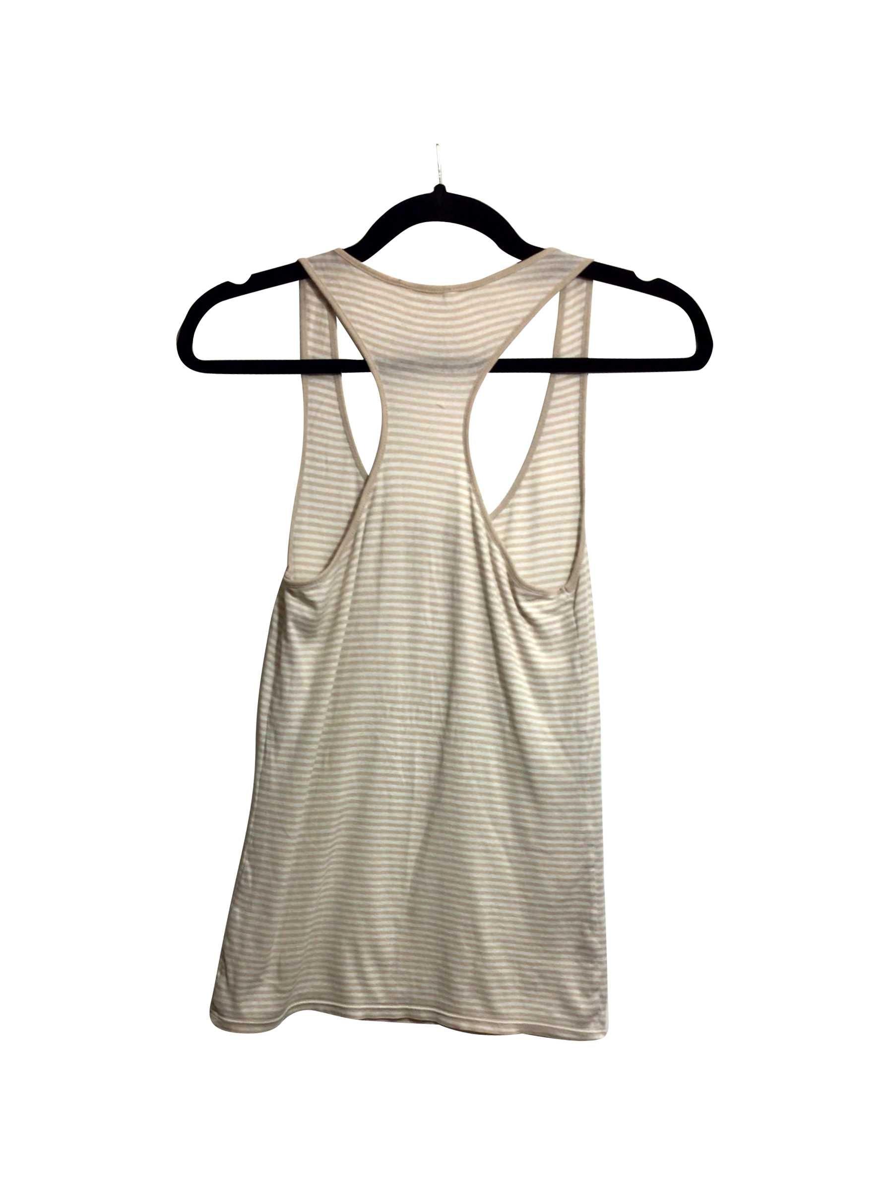 CLUB MONACO Stylish Regular Fit Beige Tank Top - Size S