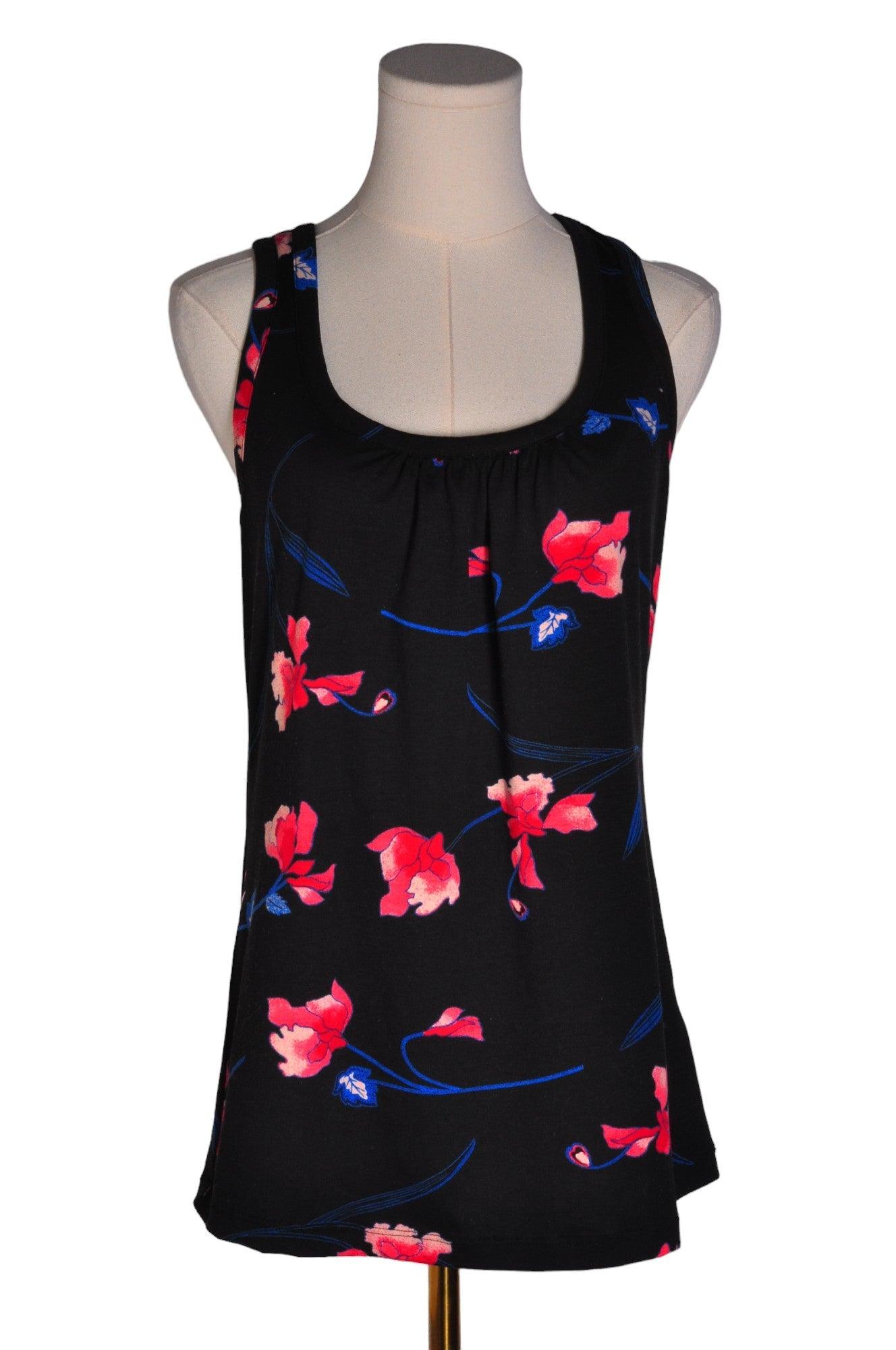 JACOB Stylish Women's Black Regular-Fit Tank Tops - Size M