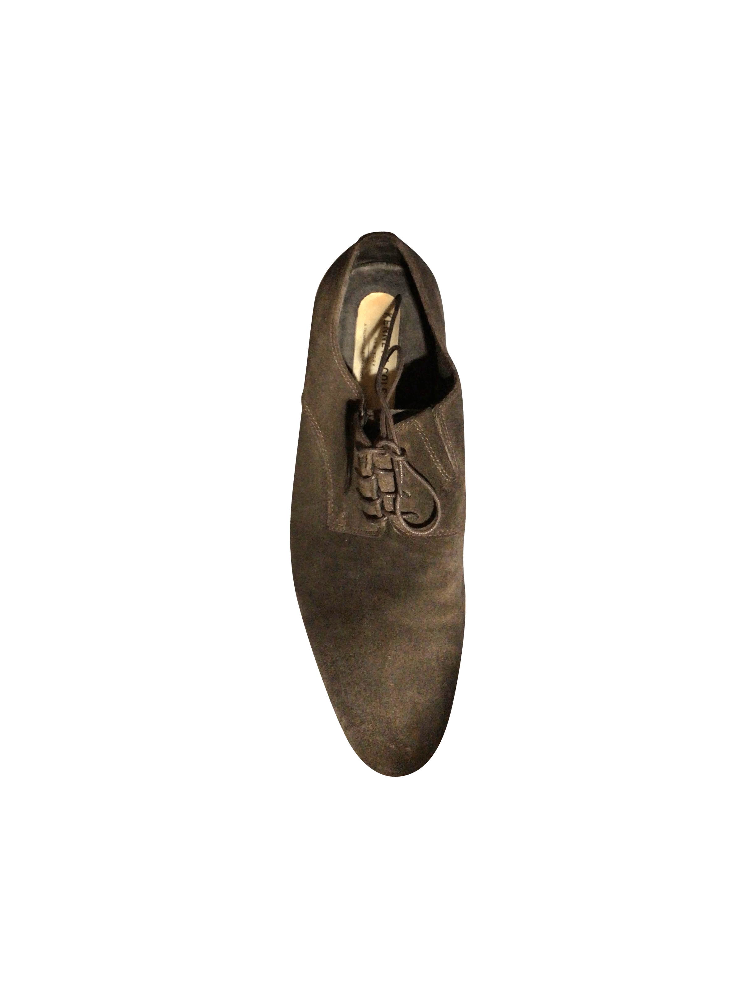 KENNETH COLE Stylish Men's Brown Flat Shoes with Regular Fit - Size 11