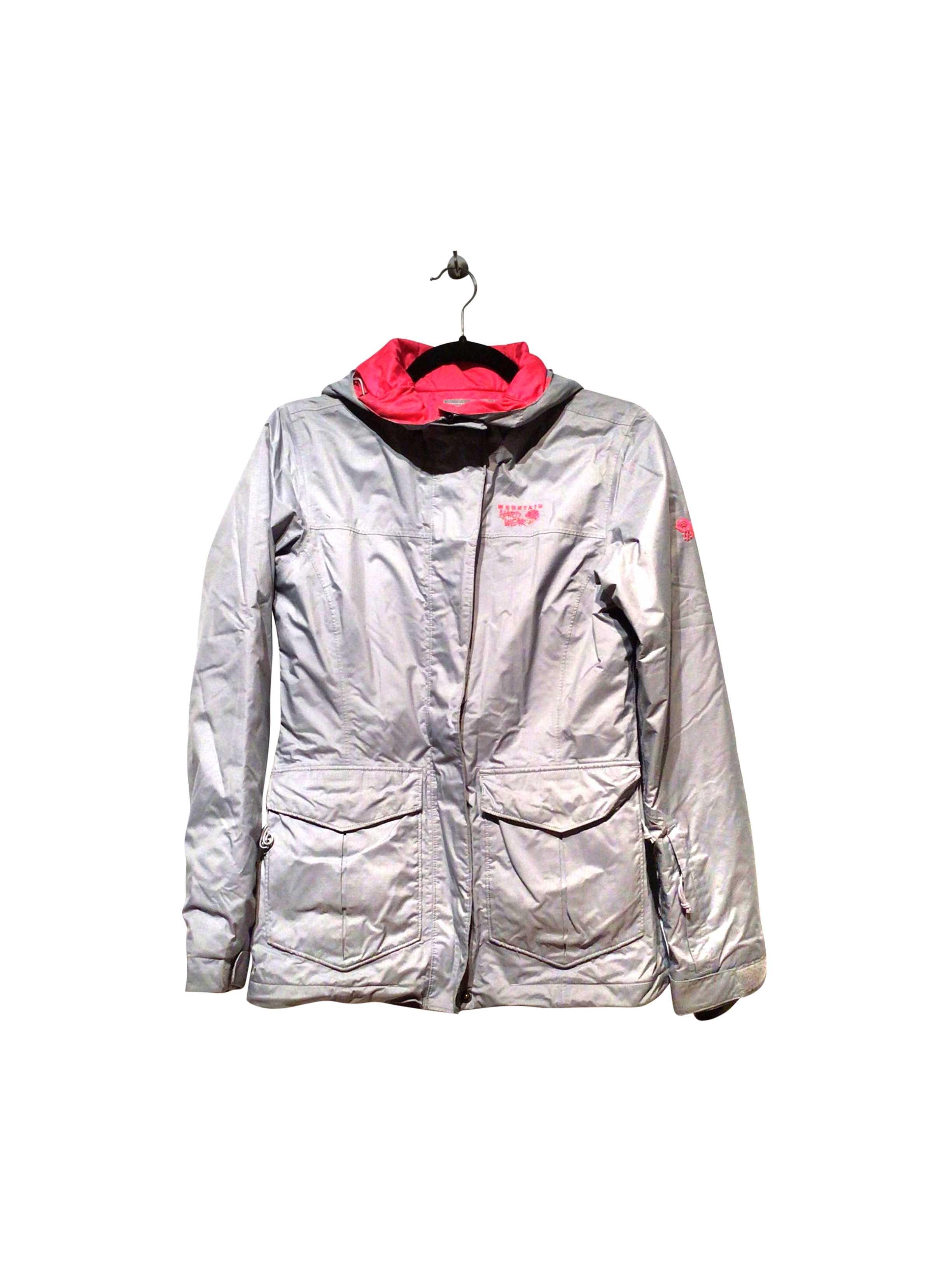 MOUNTAIN HARD WEAR Stylish Regular Fit Gray Coat - XS