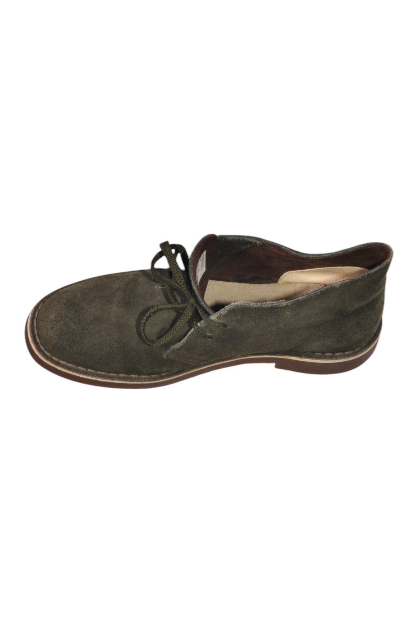 CLARKS Stylish Women's Green Regular - fit Sneakers in Size 7.5