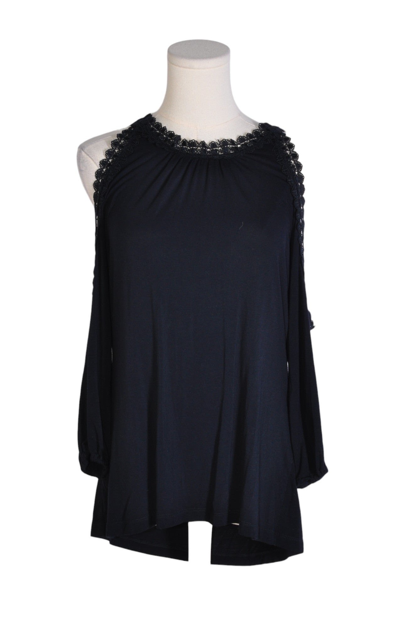 Stylish CLEO Women's Blue Regular-Fit Blouses - Size M