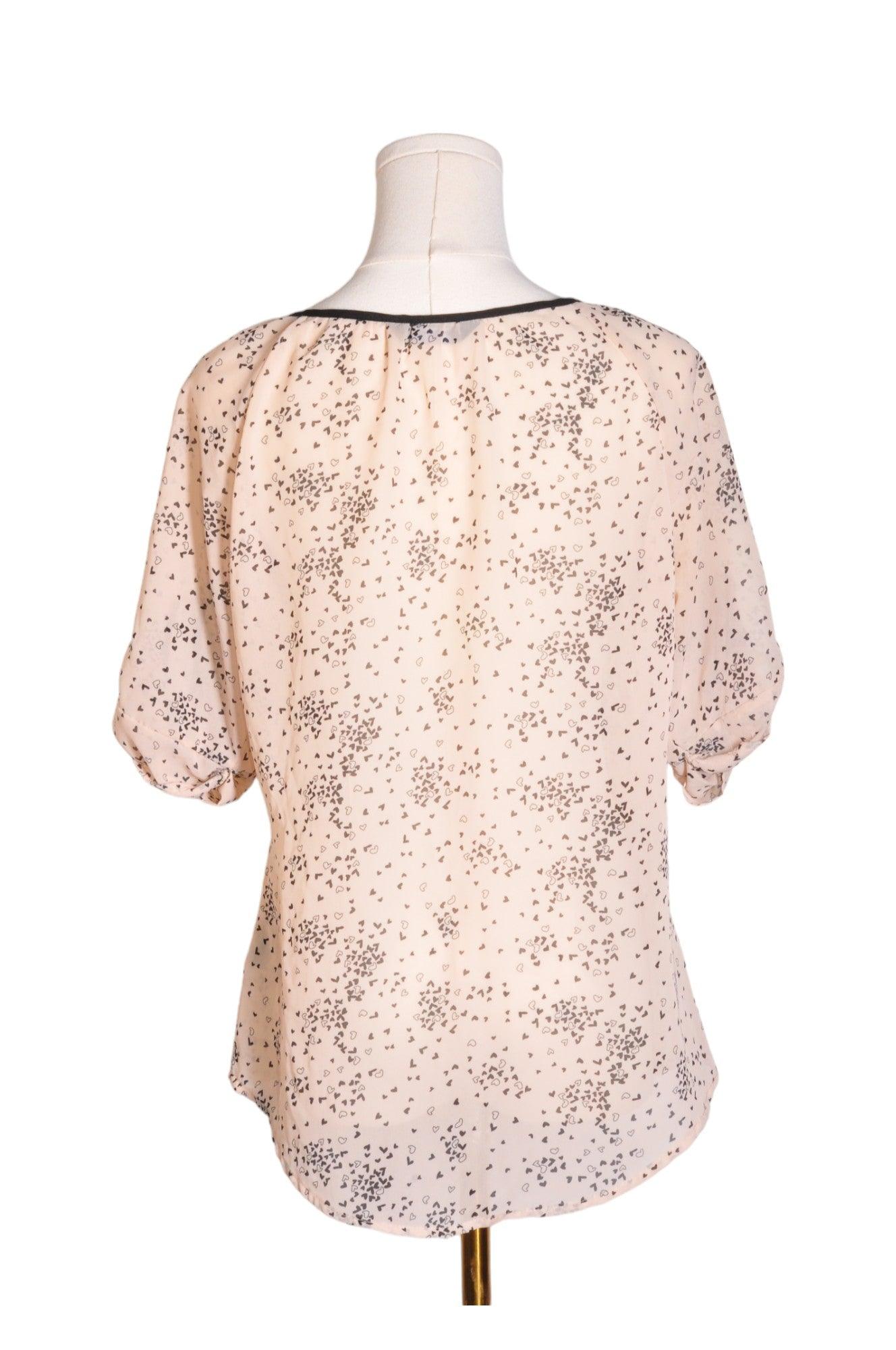 BRODY MILES Stylish Beige Regular - fit Women's Blouse in Size M