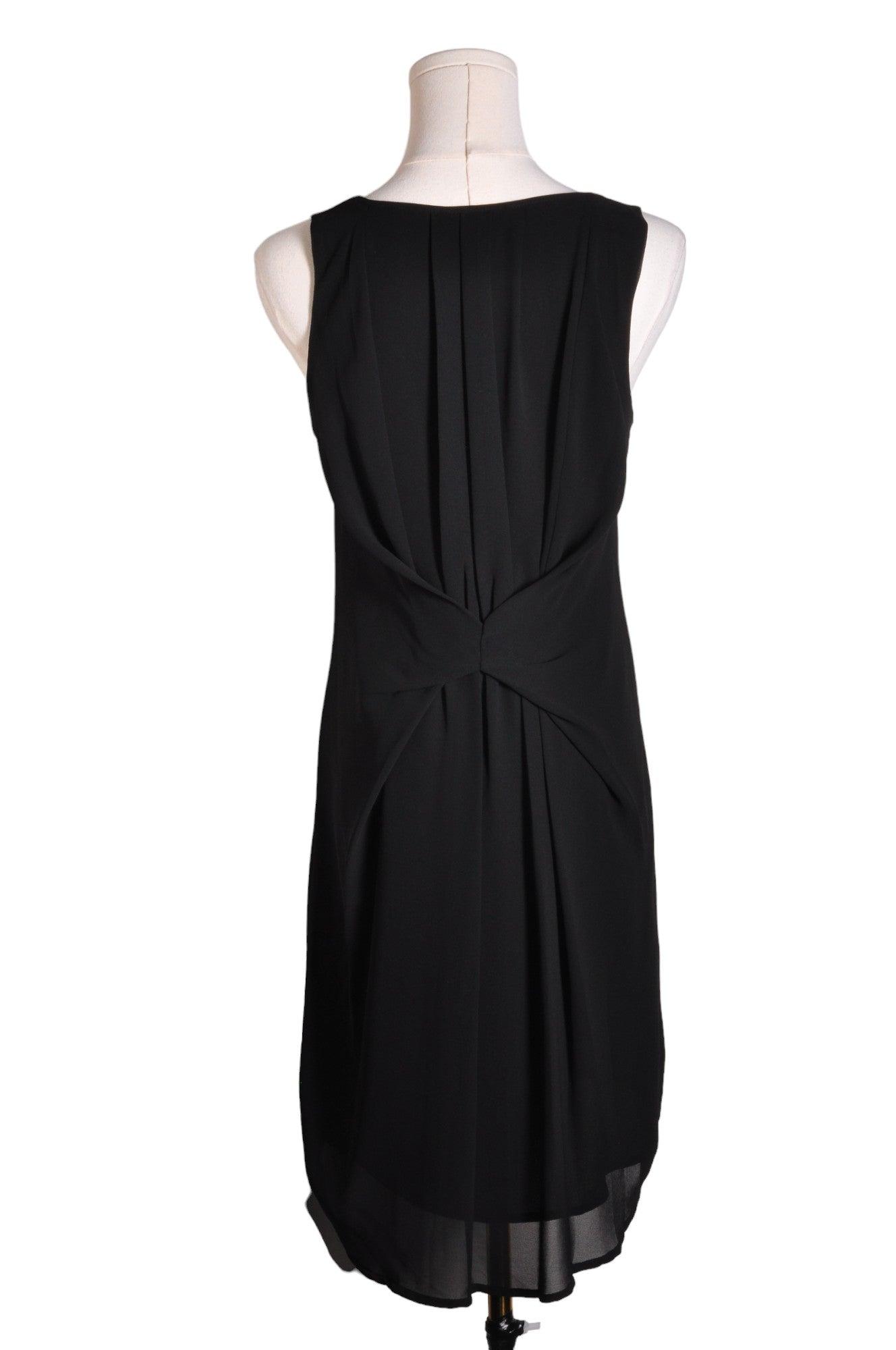 NAKED ZEBRA Stylish Women's Black Regular-Fit Shift Dress - Size S