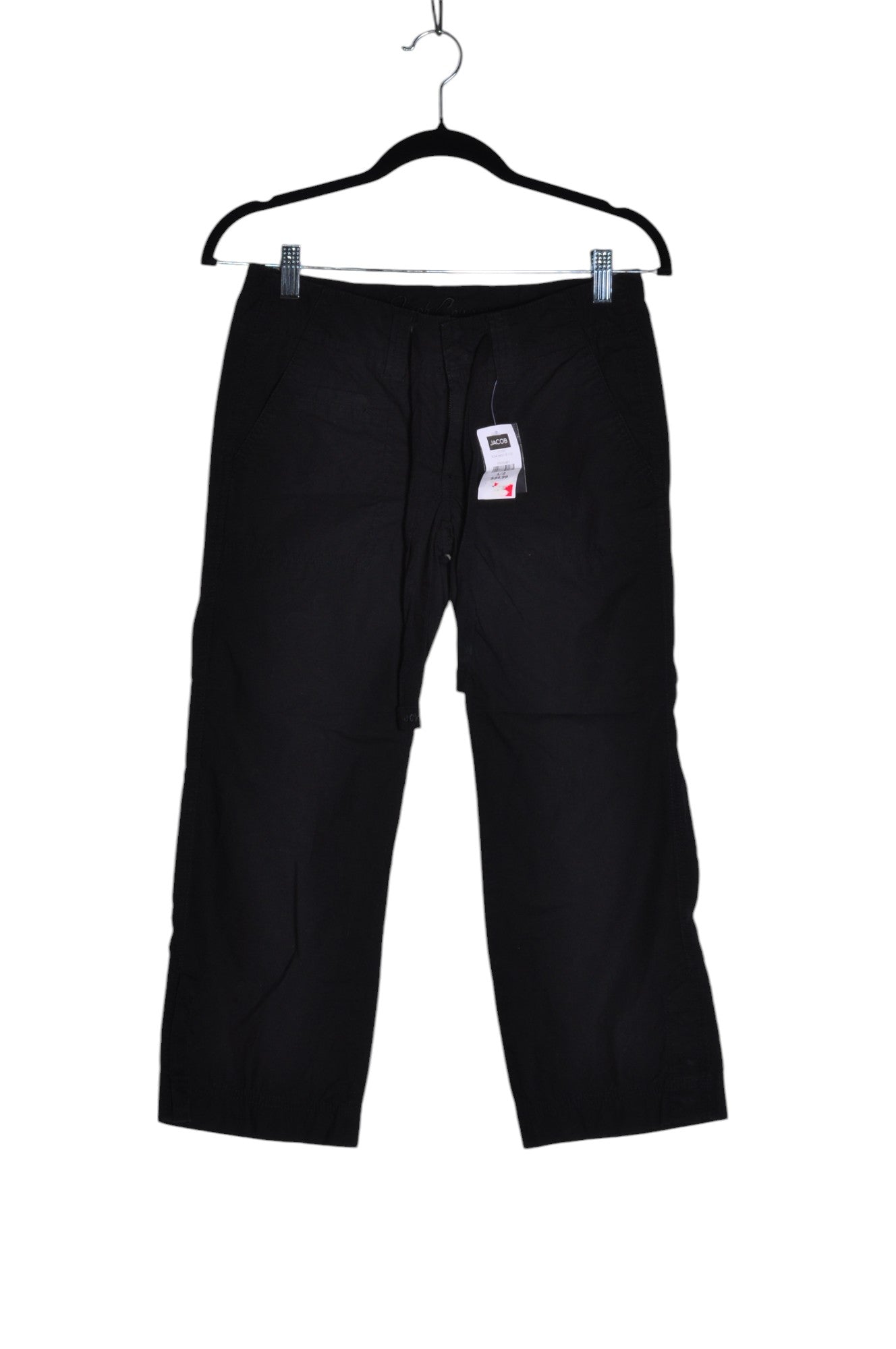 Stylish JACOB Women's Regular Fit Black Work Pants - Size 2