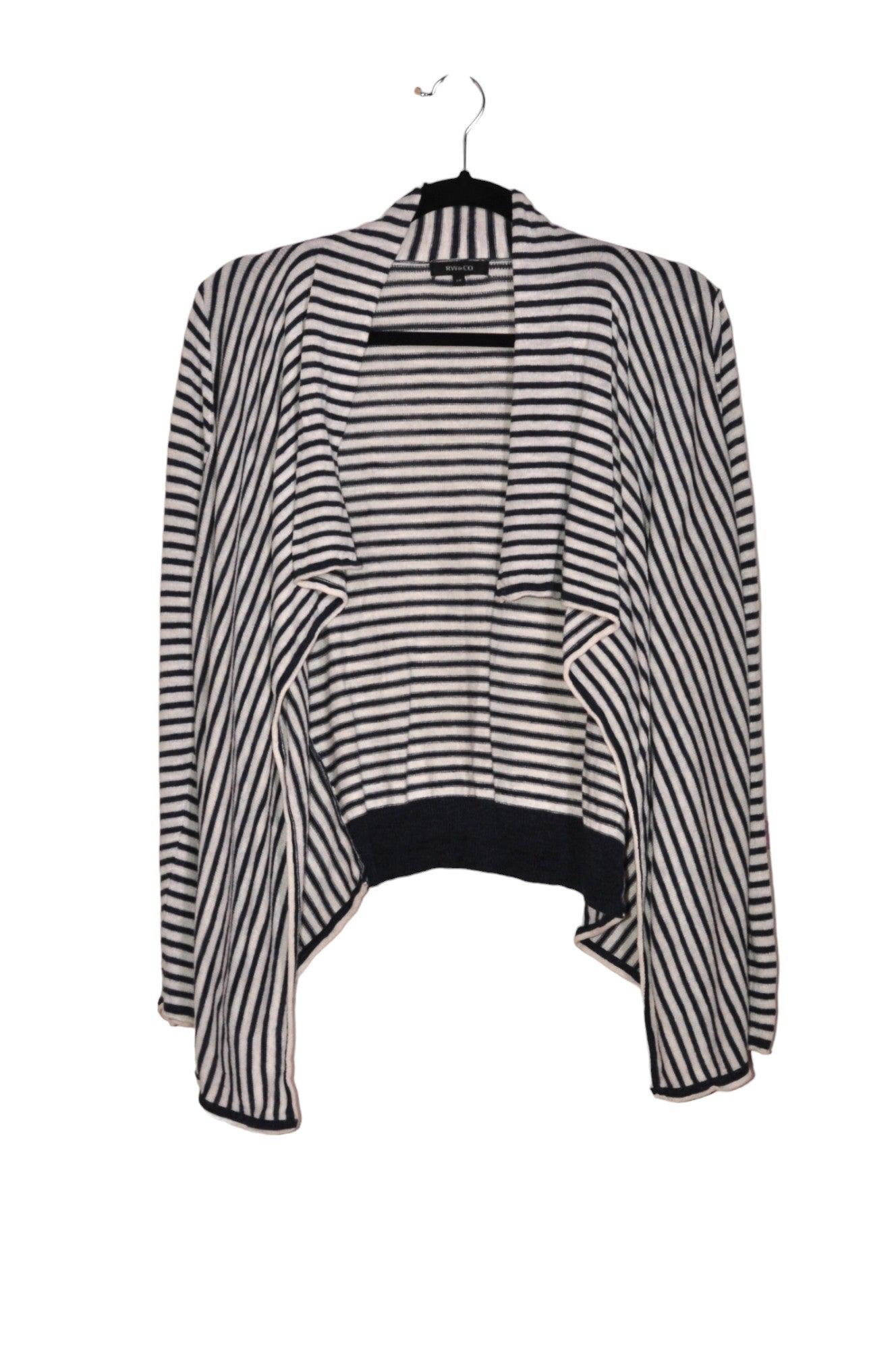 Stylish RW&CO Women's White Regular Fit Cardigan - Size S