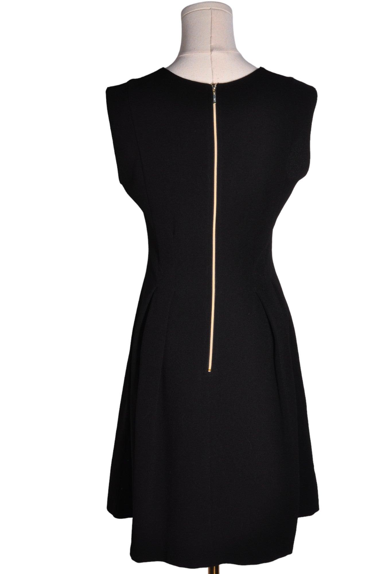 DYNAMITE Stylish Women's Fit & Flare Black Dress - Size M, Regular Fit