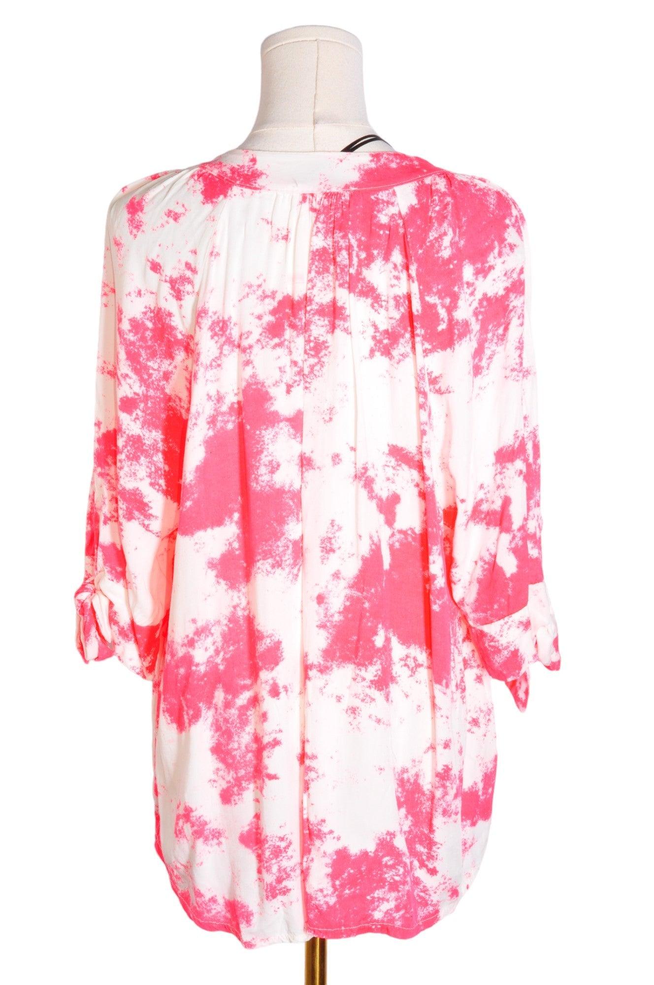 CHERISHH Stylish Pink Regular-fit Women's Blouse - Size S