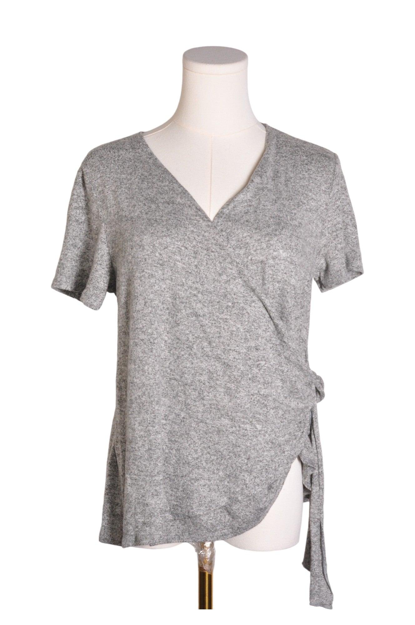 Stylish COIN 1804 Women's Gray Regular-Fit Blouse - Size S