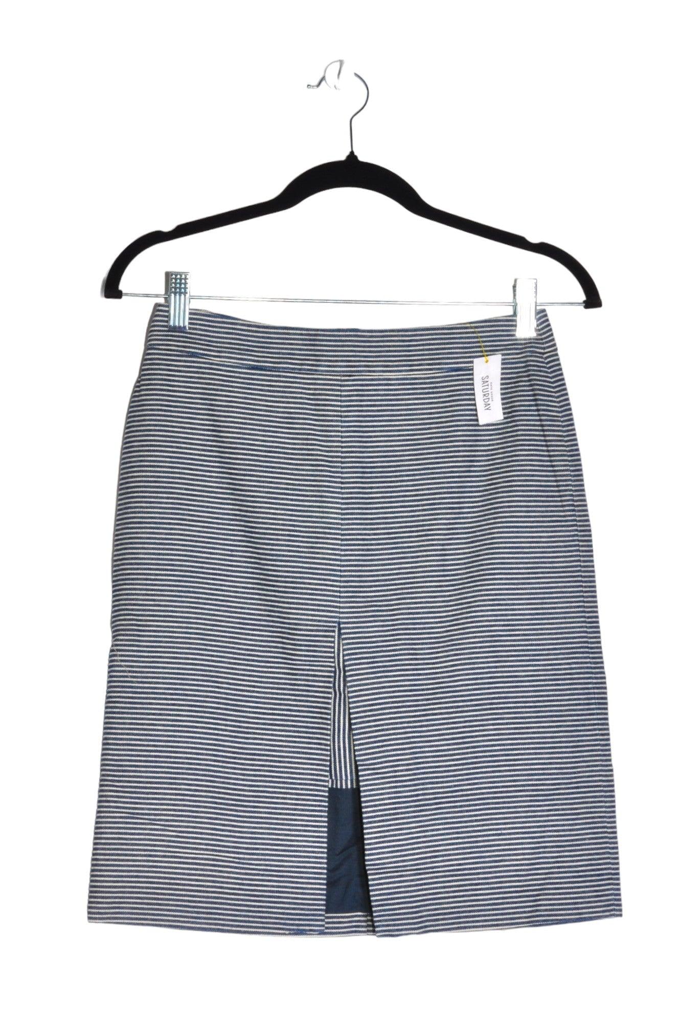 KATE SPADE Stylish Blue Regular-fit Size 0 Women's Second Hand Casual Skirts